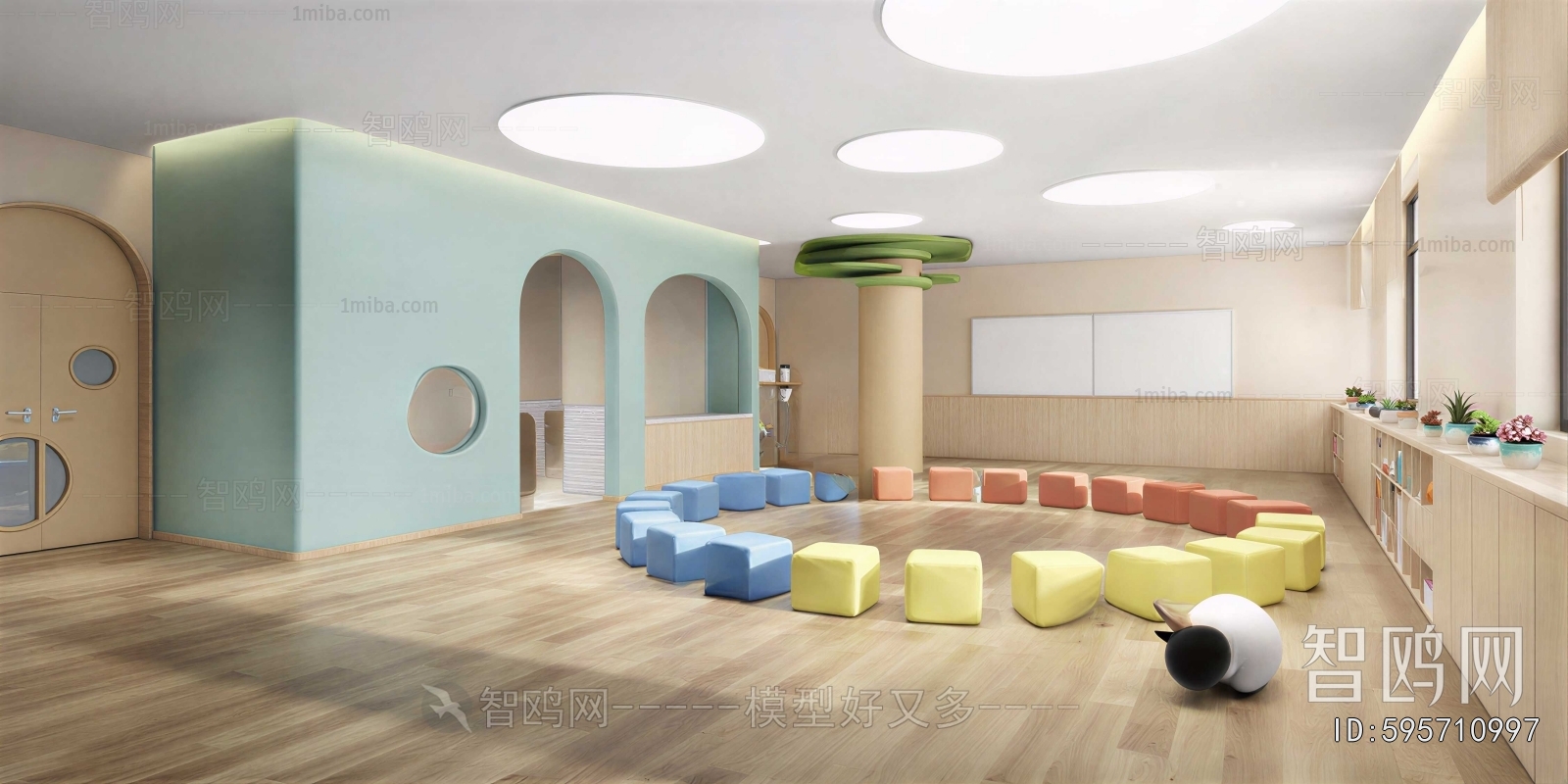 Modern Children's Playroom