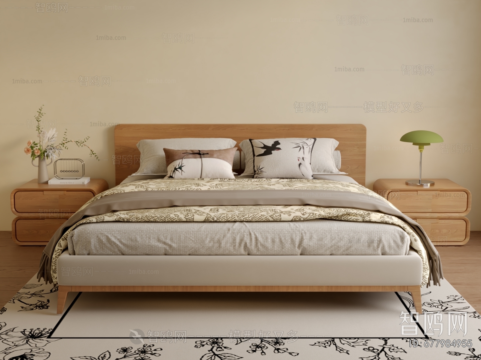 Modern Double Bed