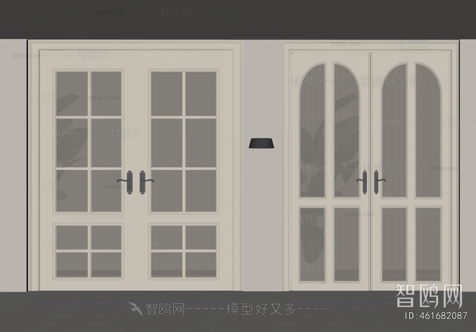 French Style Double Door