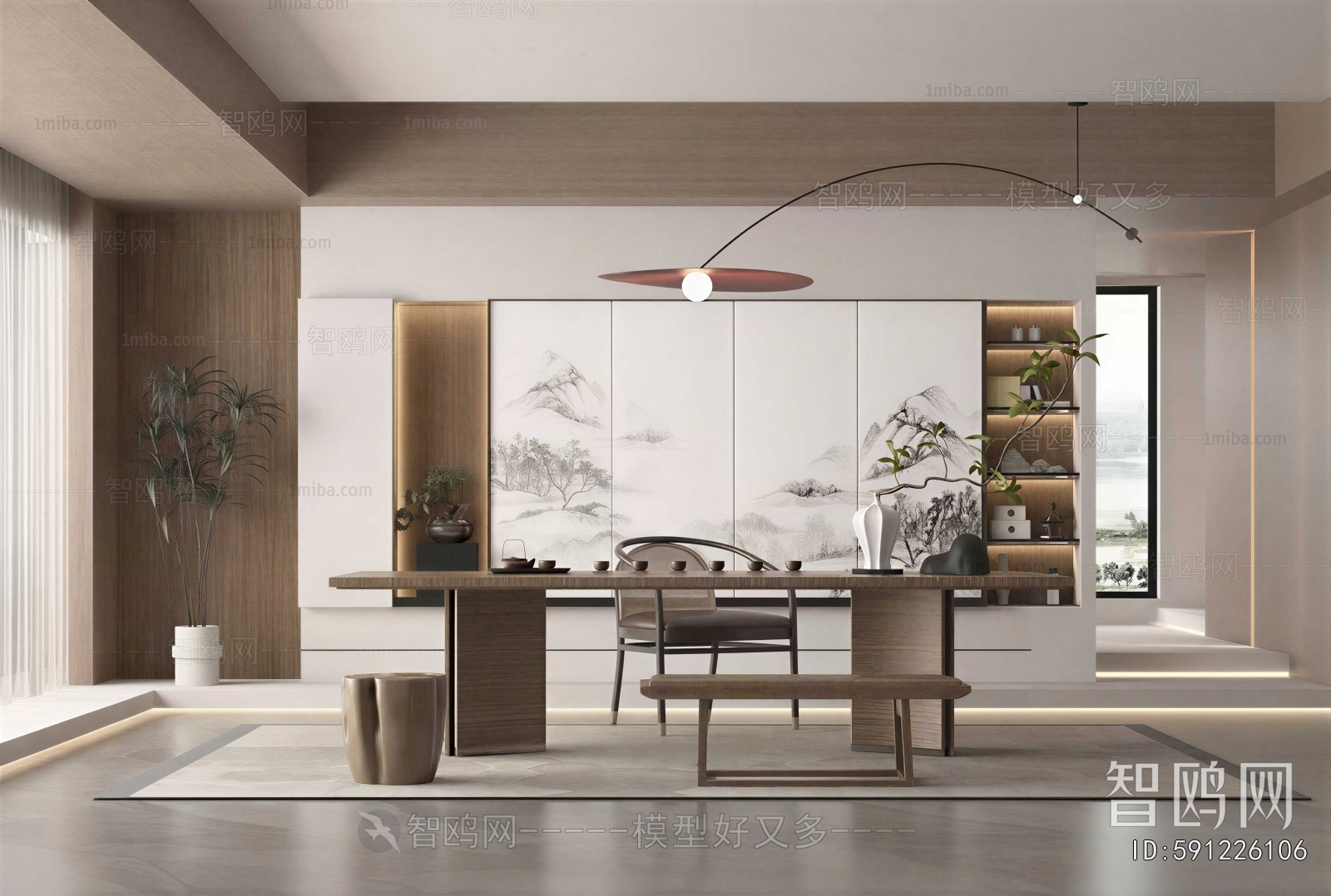 New Chinese Style Tea House