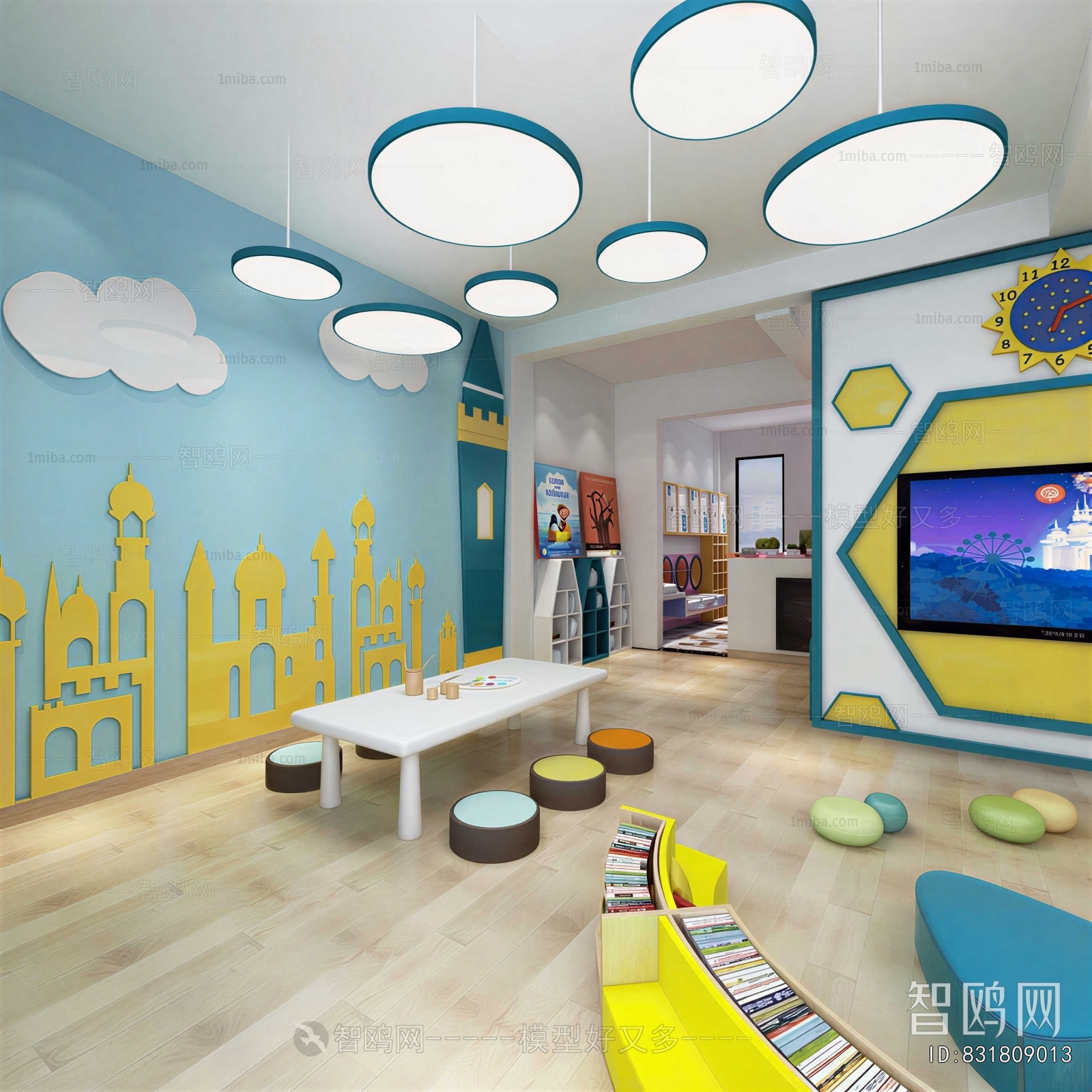Modern Children's Playroom