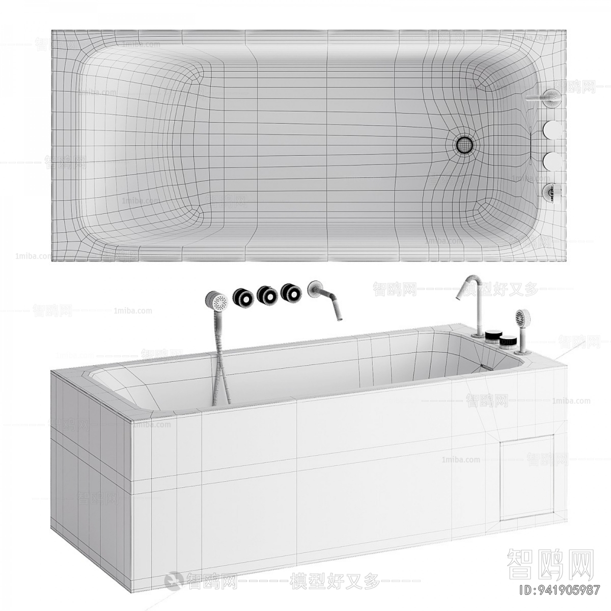 Modern Bathtub