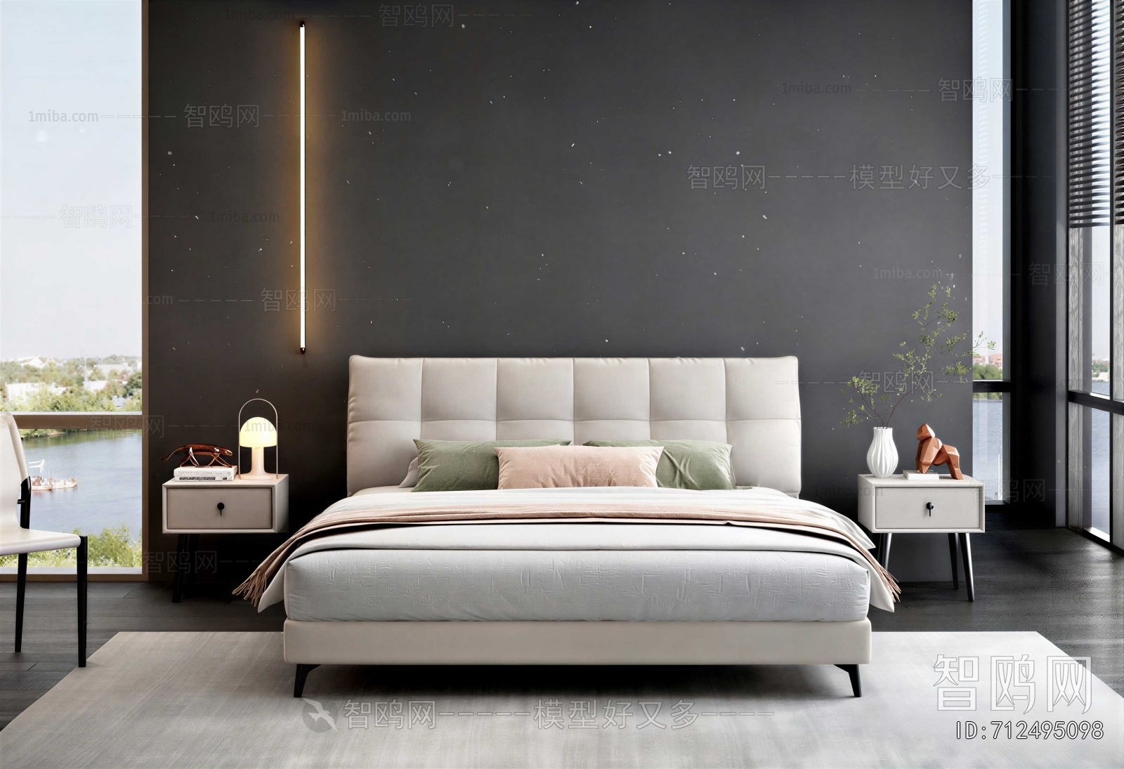 Modern Double Bed