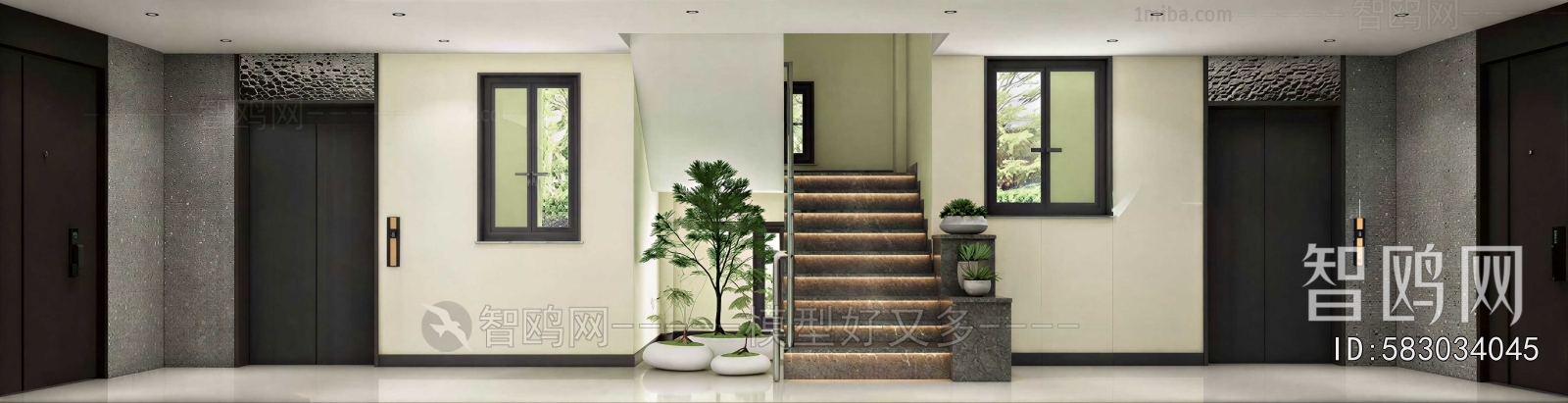 Modern Stairwell