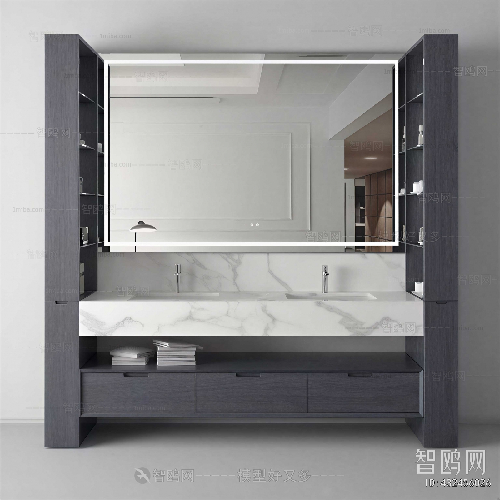 Modern Bathroom Cabinet