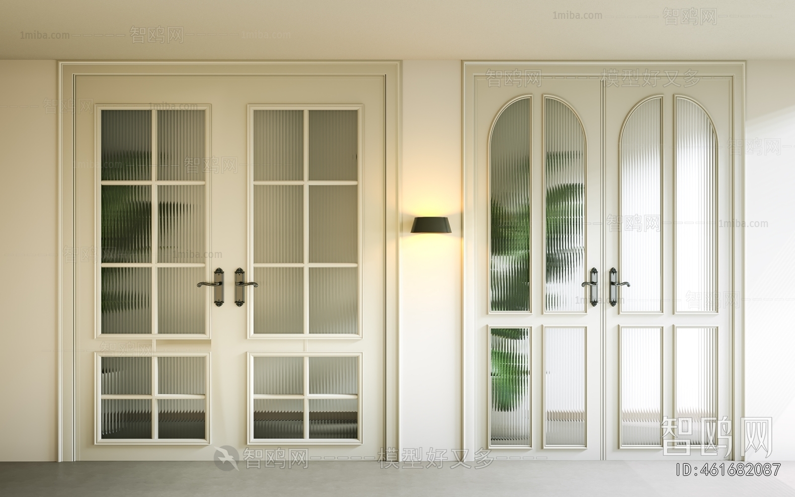 French Style Double Door
