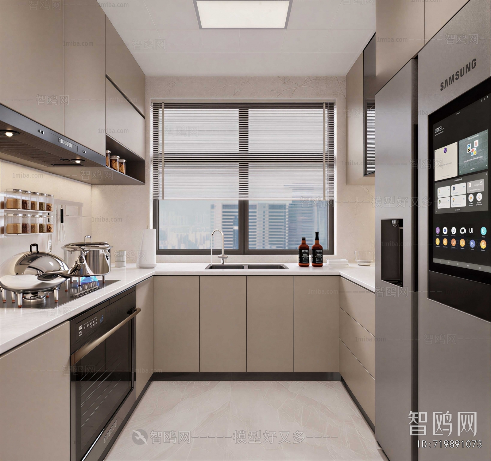 Modern The Kitchen
