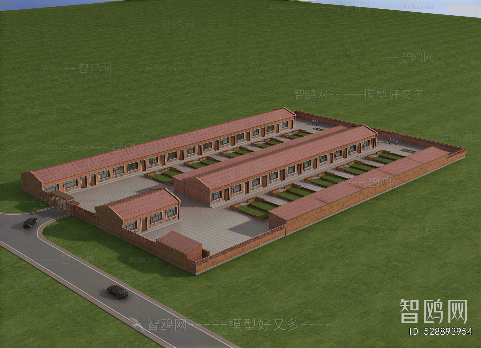Modern Industrial Building