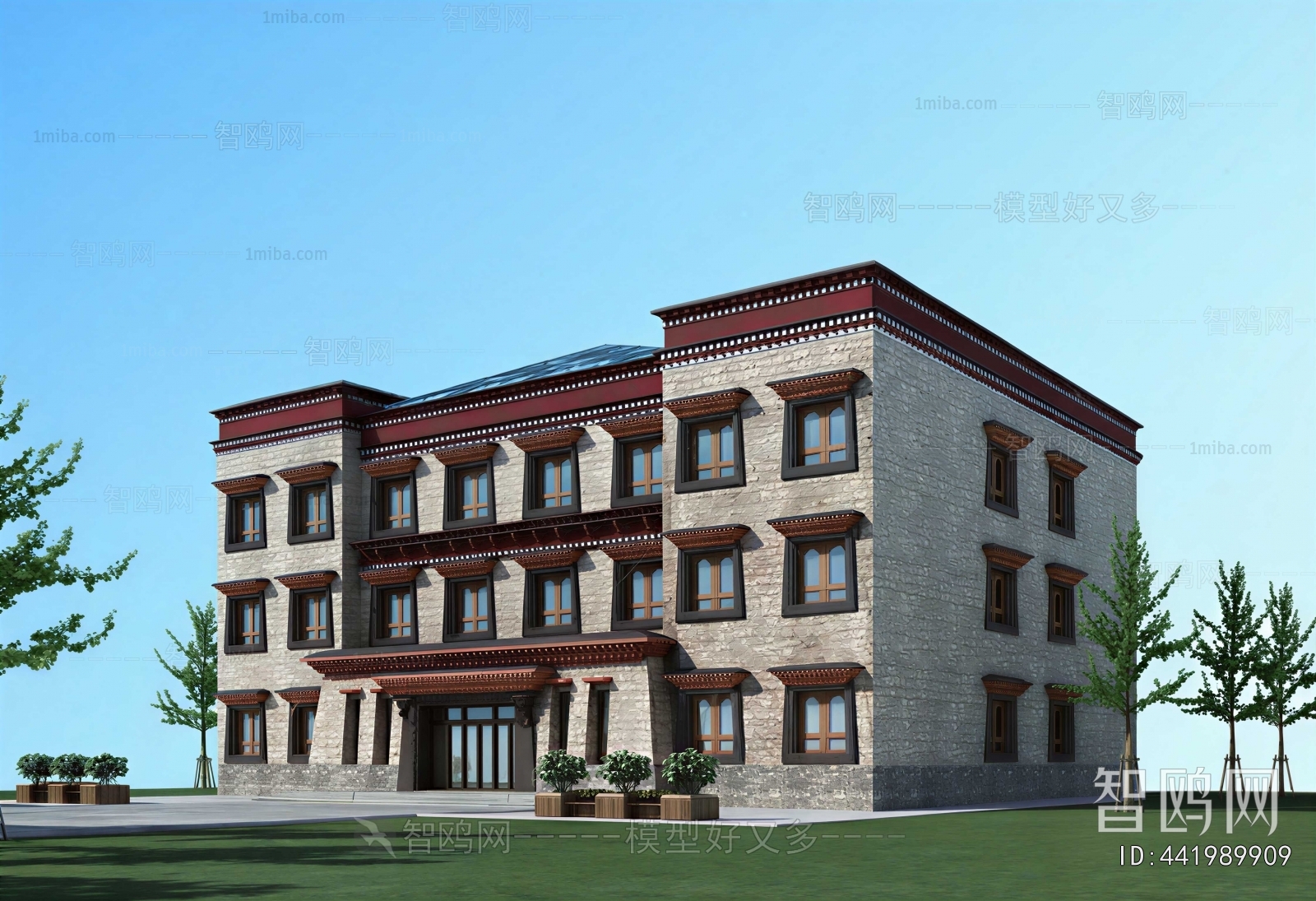 New Chinese Style Residential Building