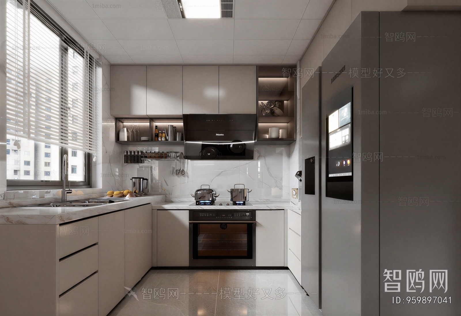 Modern The Kitchen