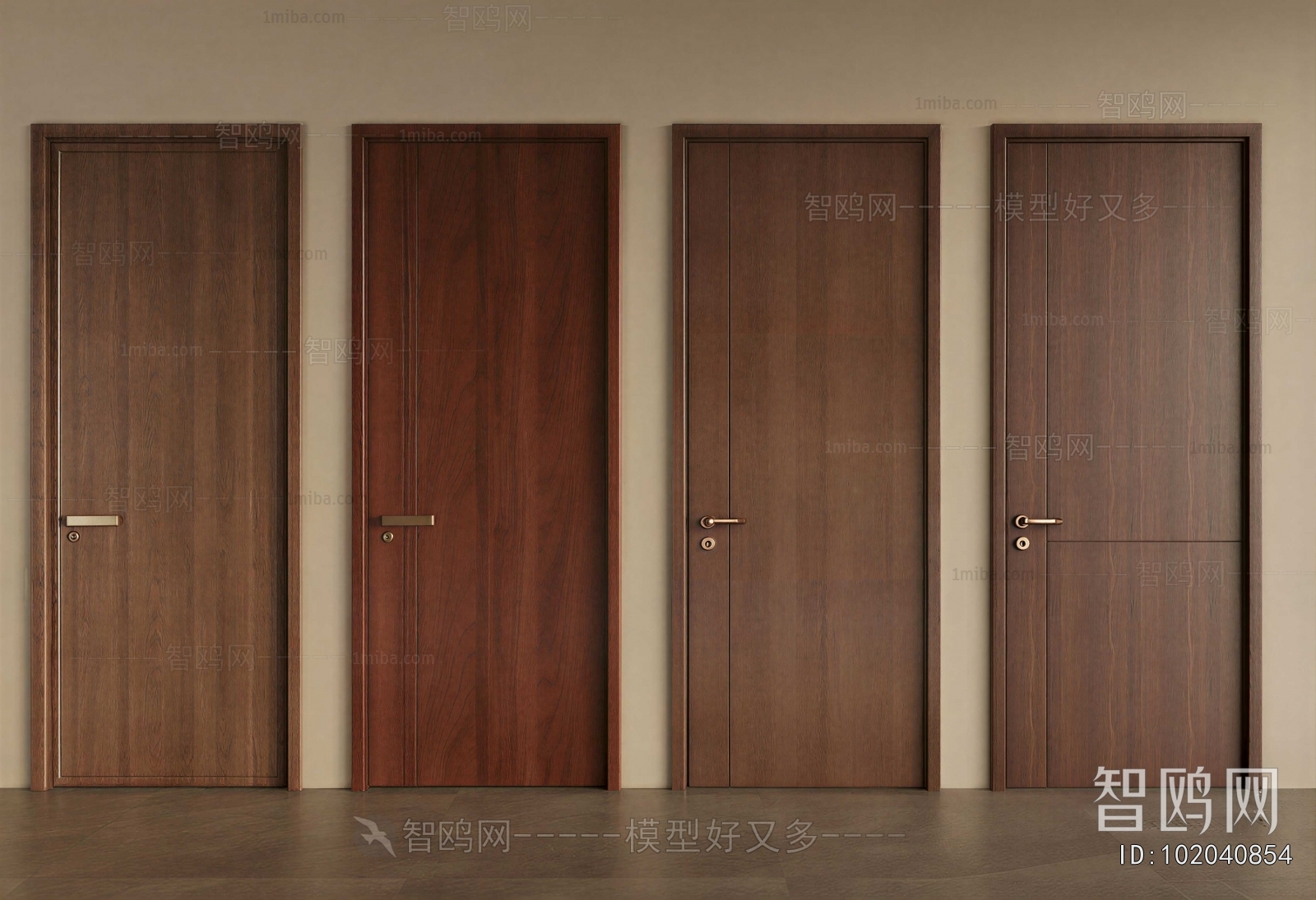 Modern Single Door
