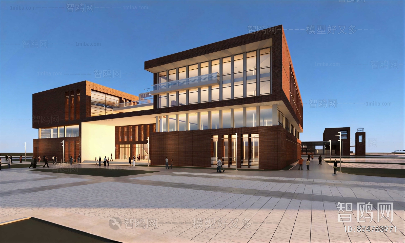 Modern Appearance Of Commercial Building