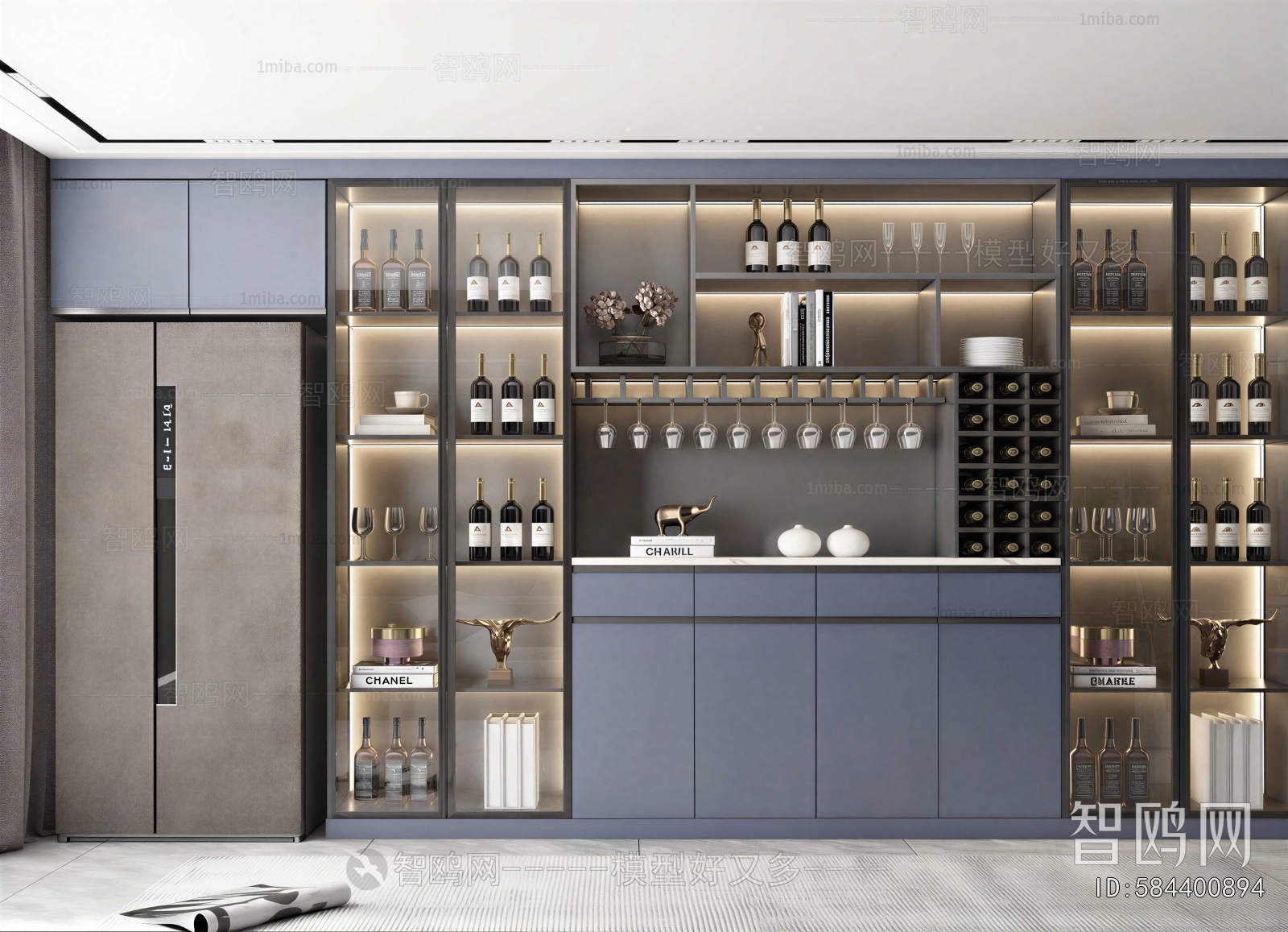 Modern Wine Cabinet