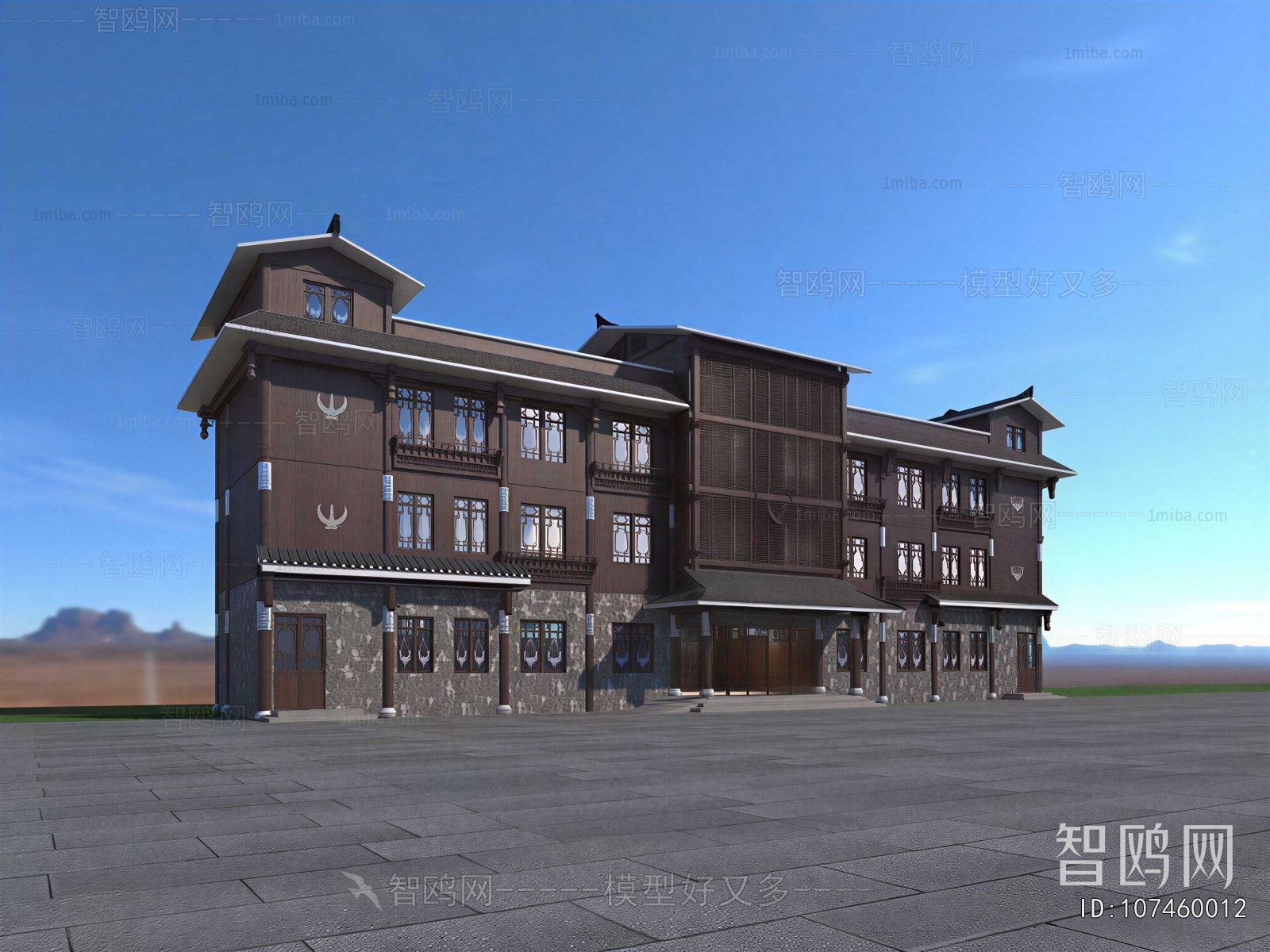 Chinese Style Building Appearance