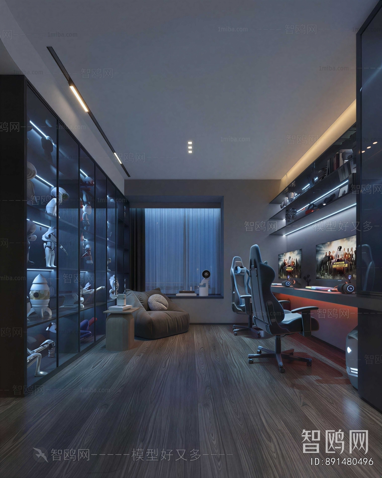 Modern E-sports Room