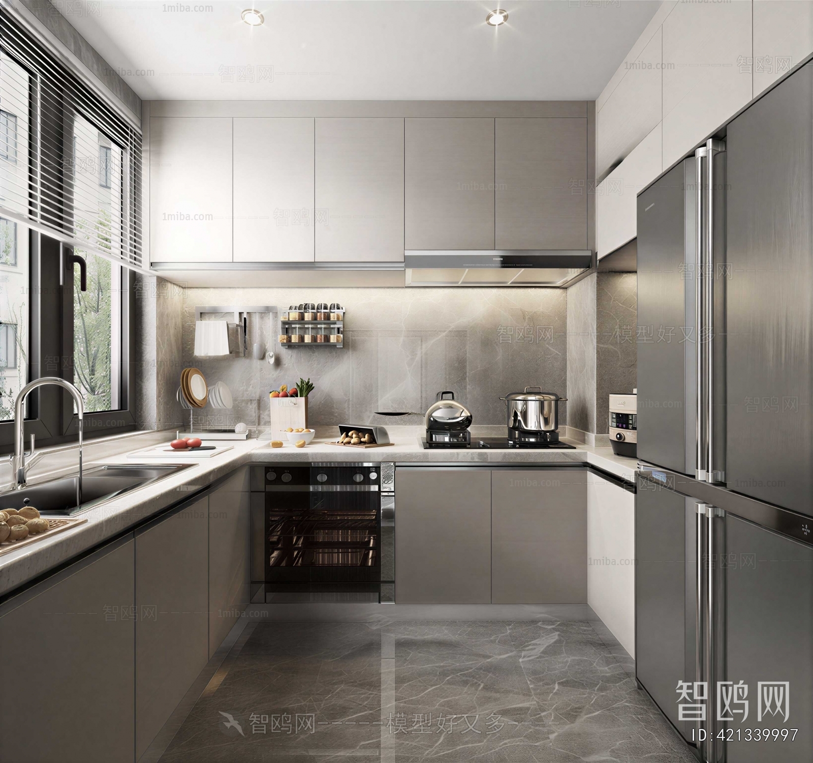 Modern The Kitchen