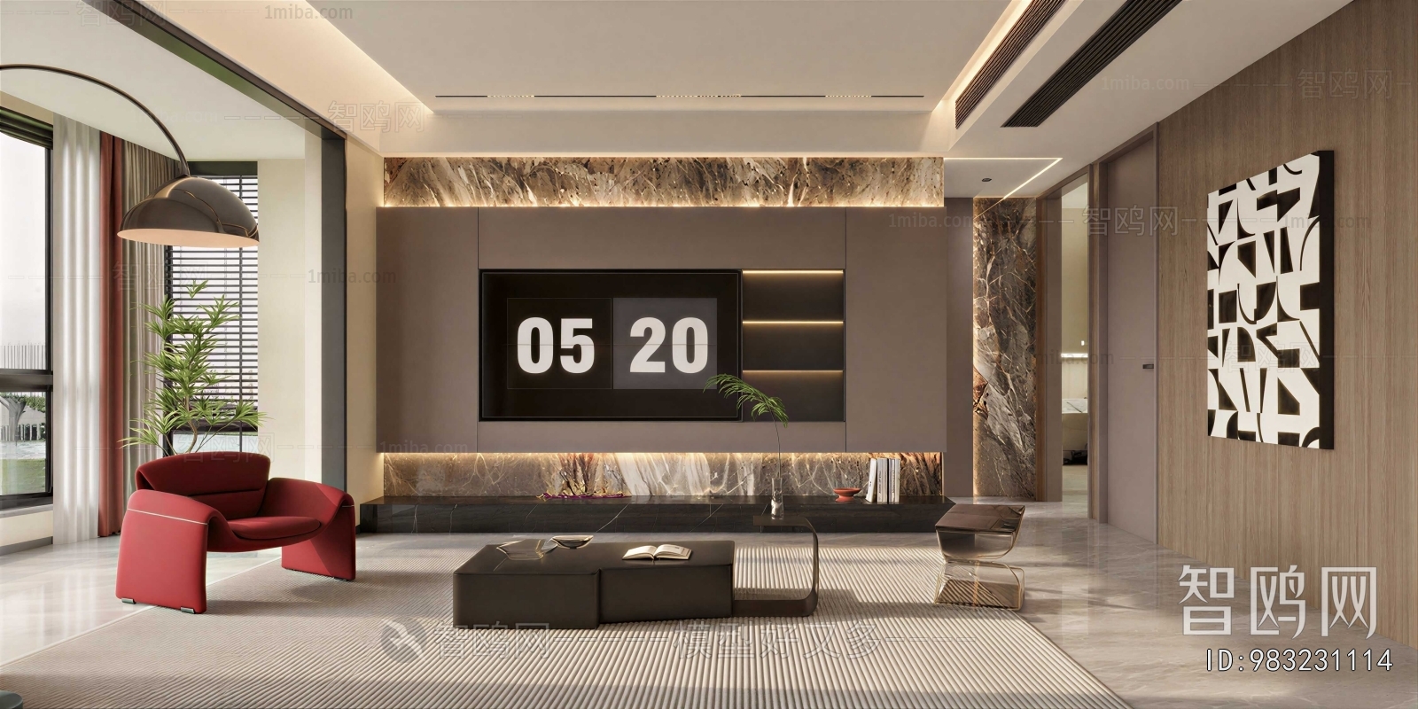 Modern A Living Room
