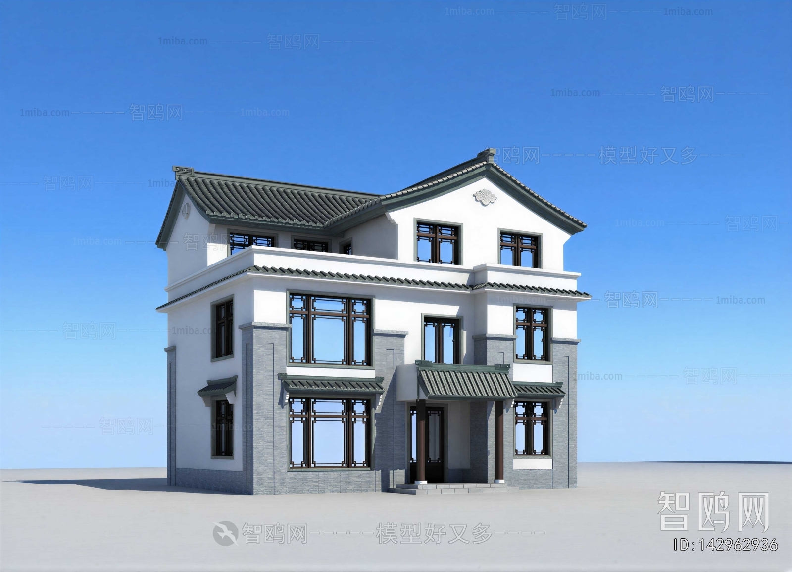 New Chinese Style Detached Villa