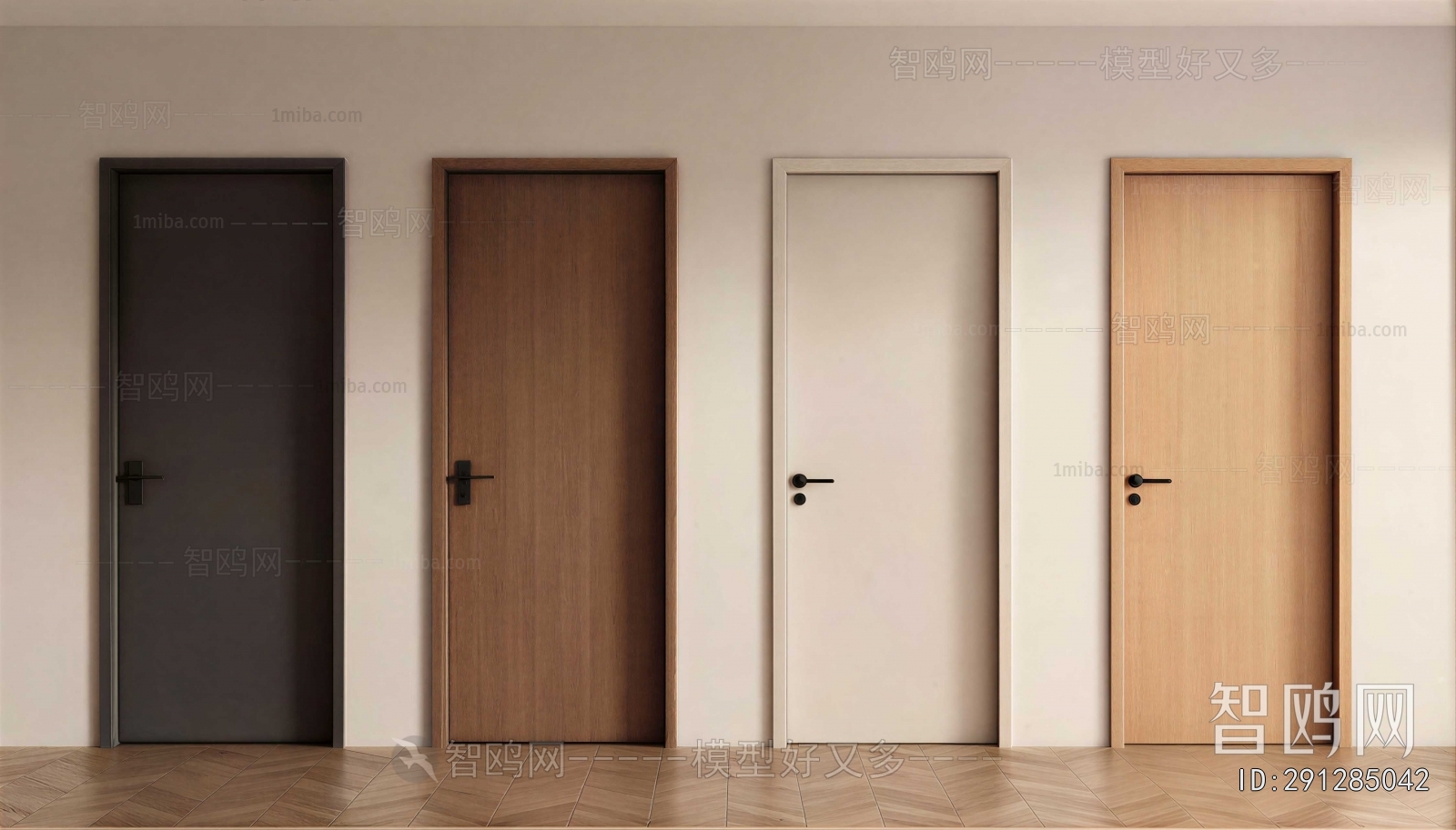 Modern Single Door