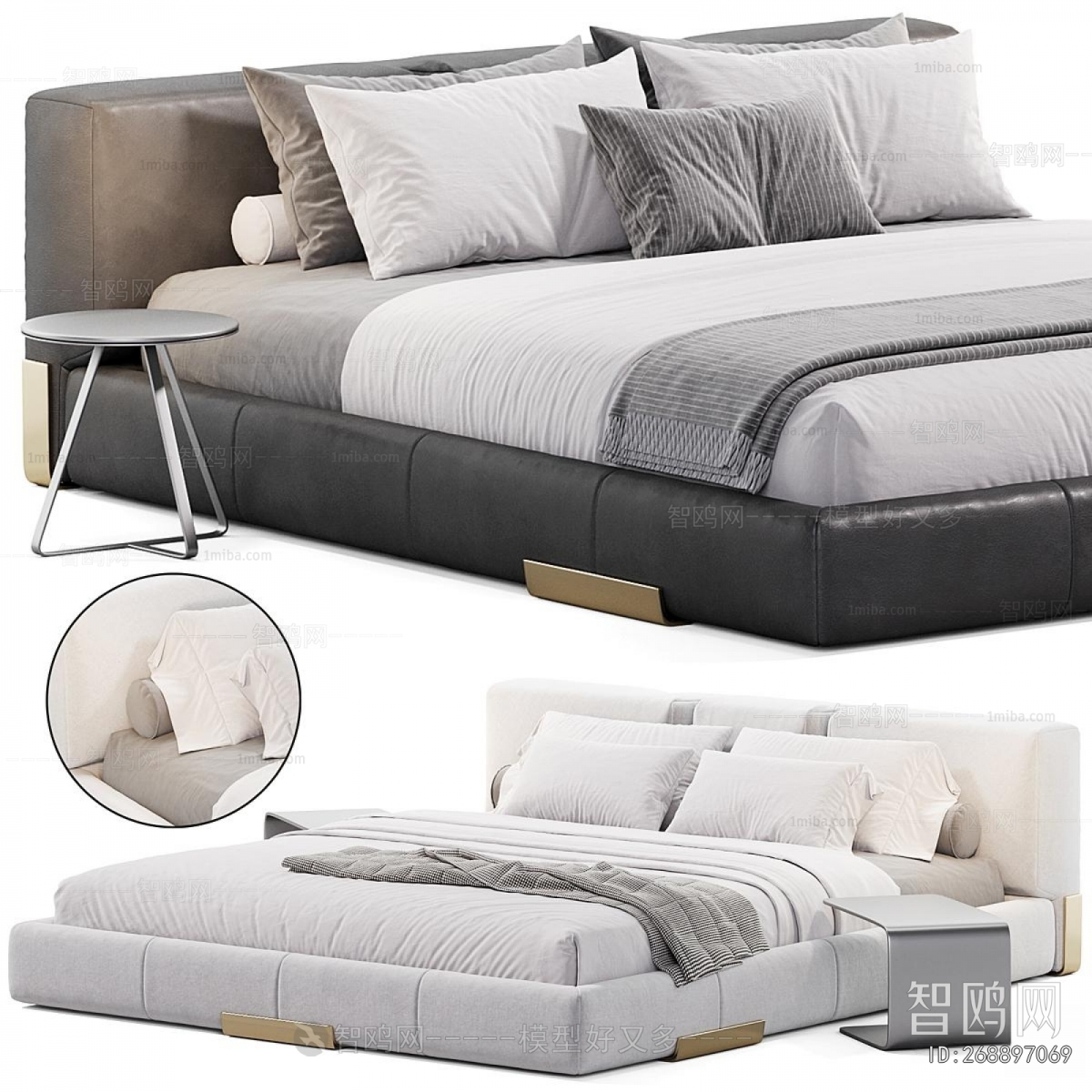 Modern Double Bed