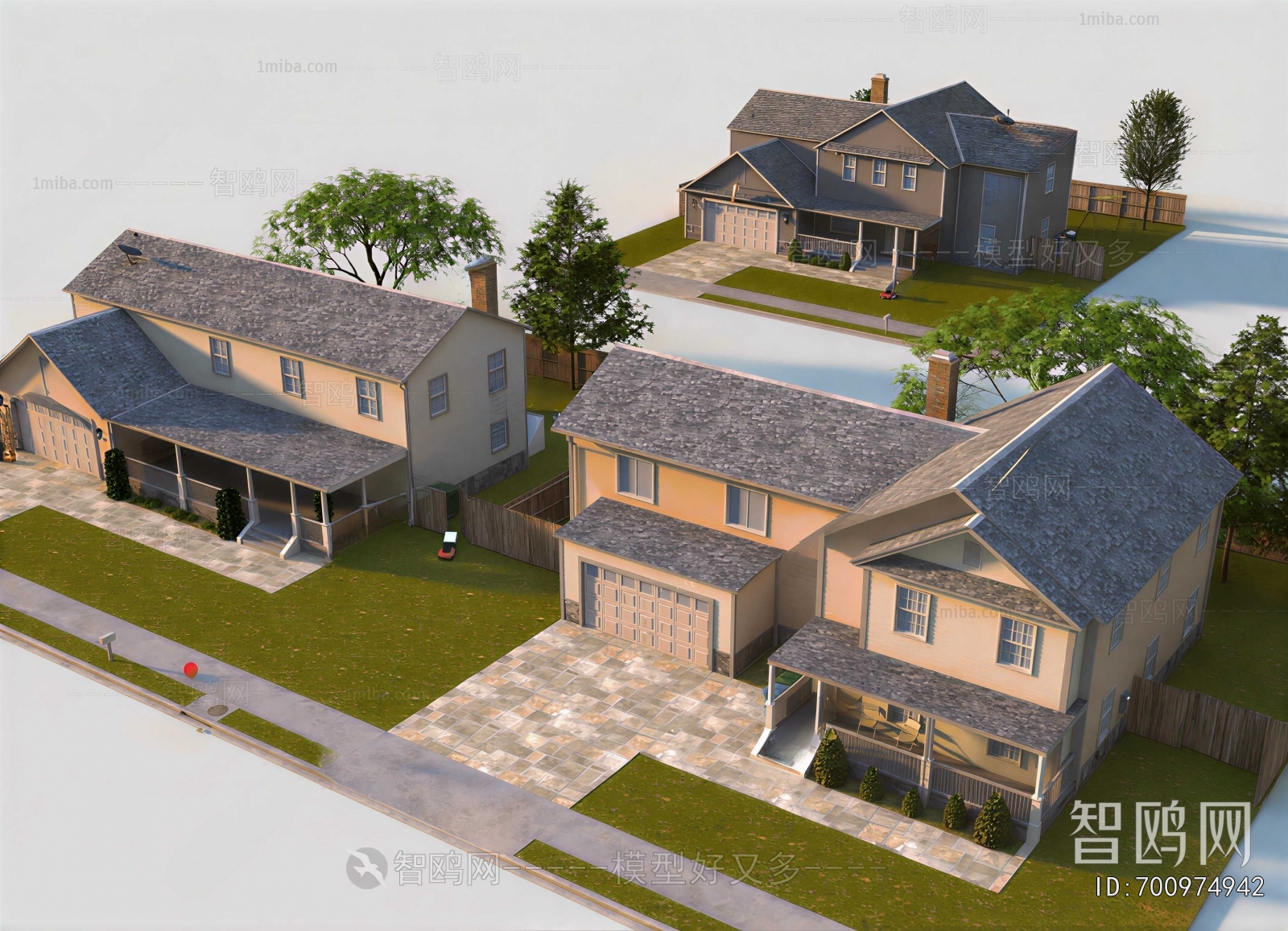 American Style Residential Building