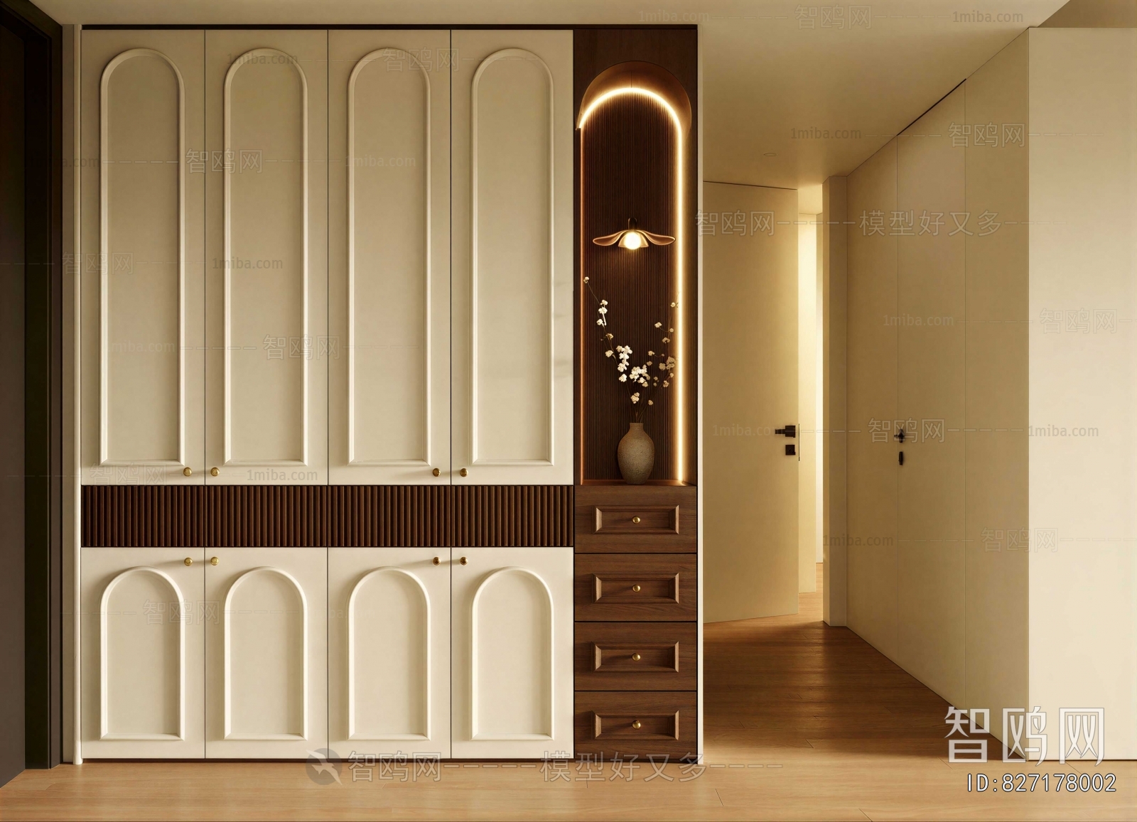 Modern Entrance Cabinet