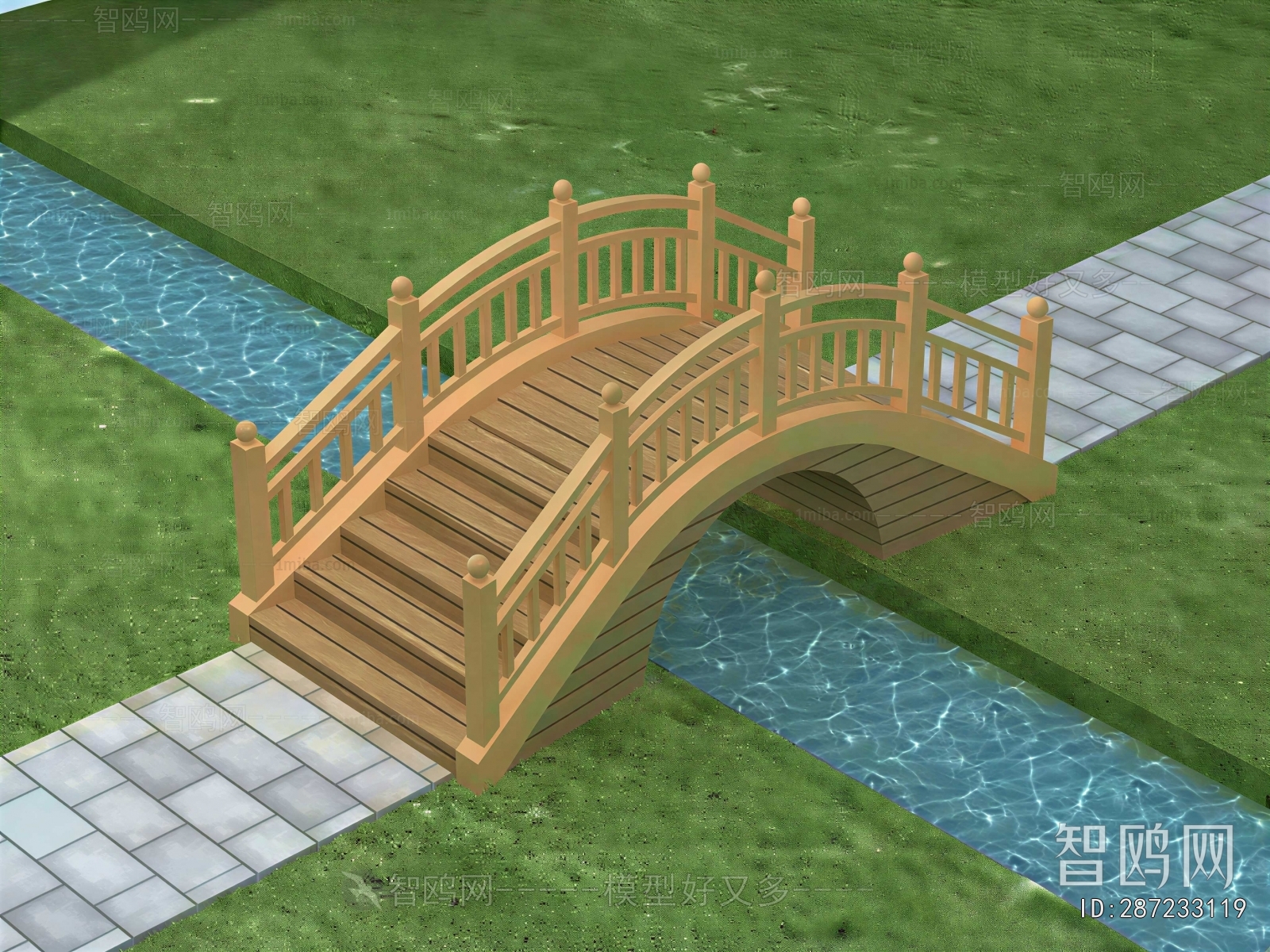 New Chinese Style Bridge