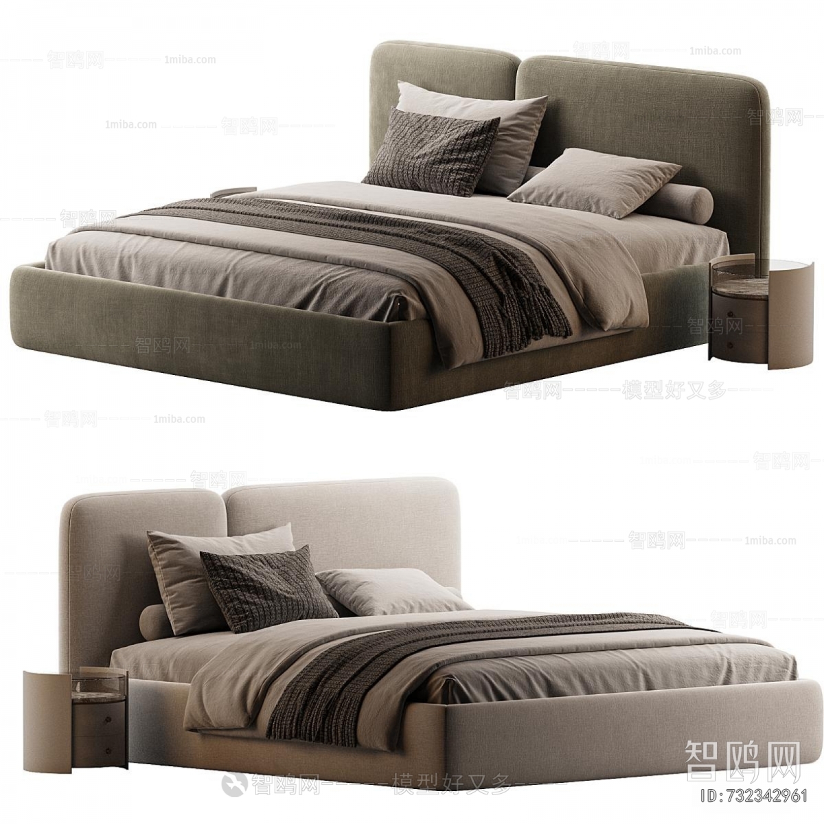 Modern Double Bed