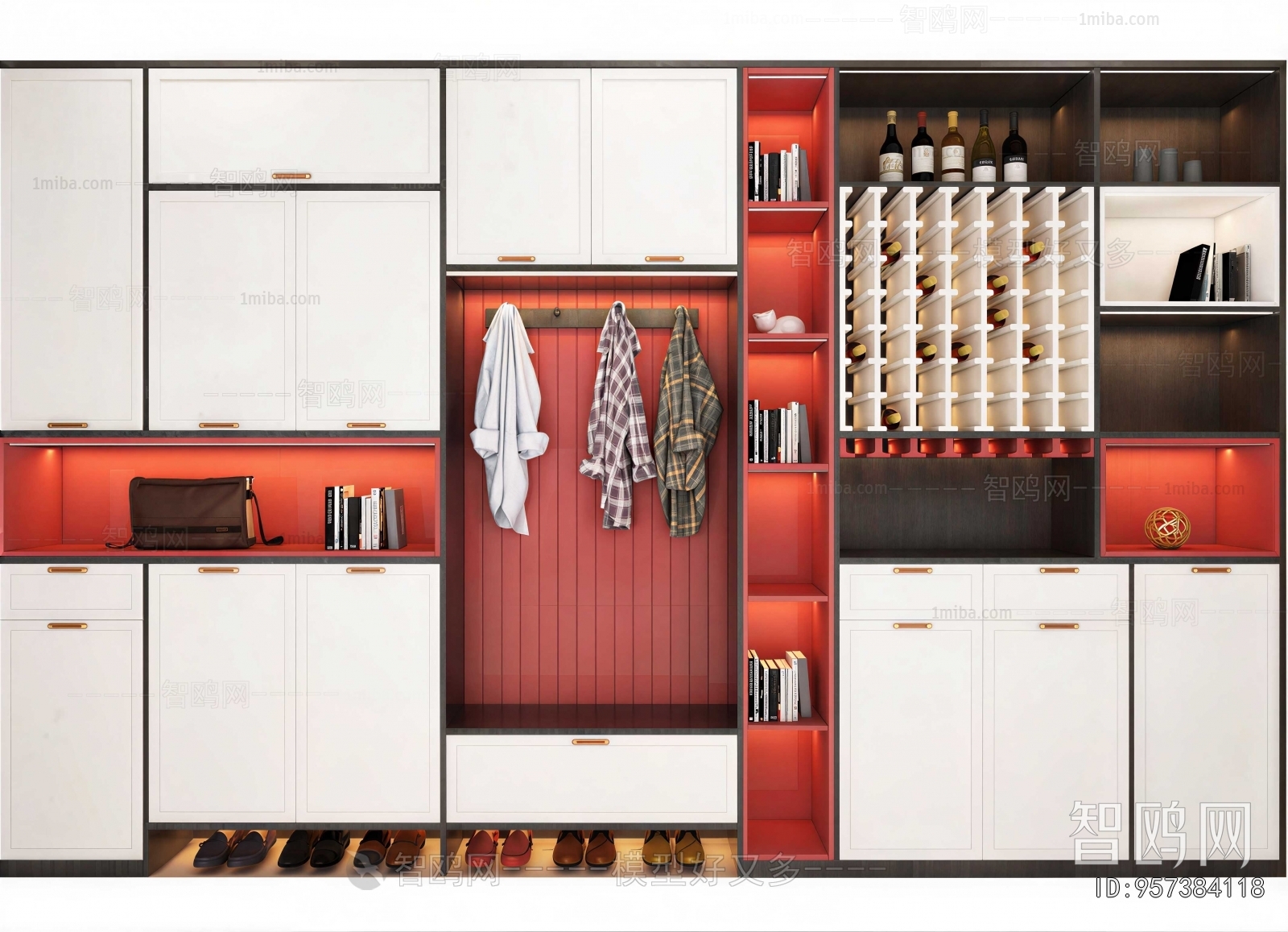 Modern Shoe Cabinet