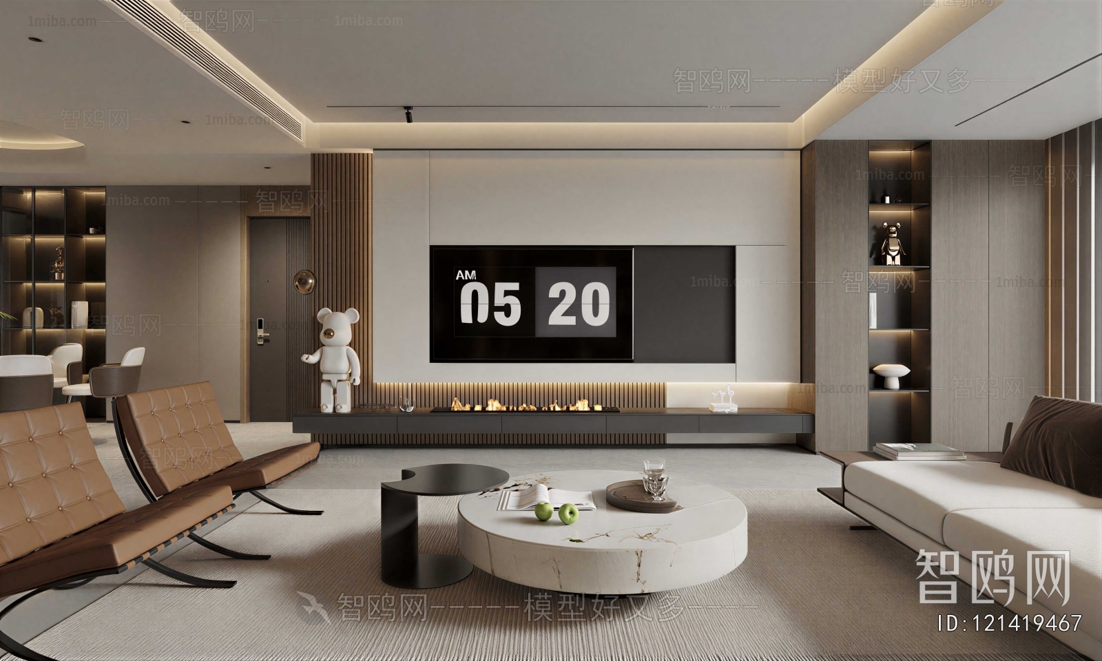 Modern A Living Room