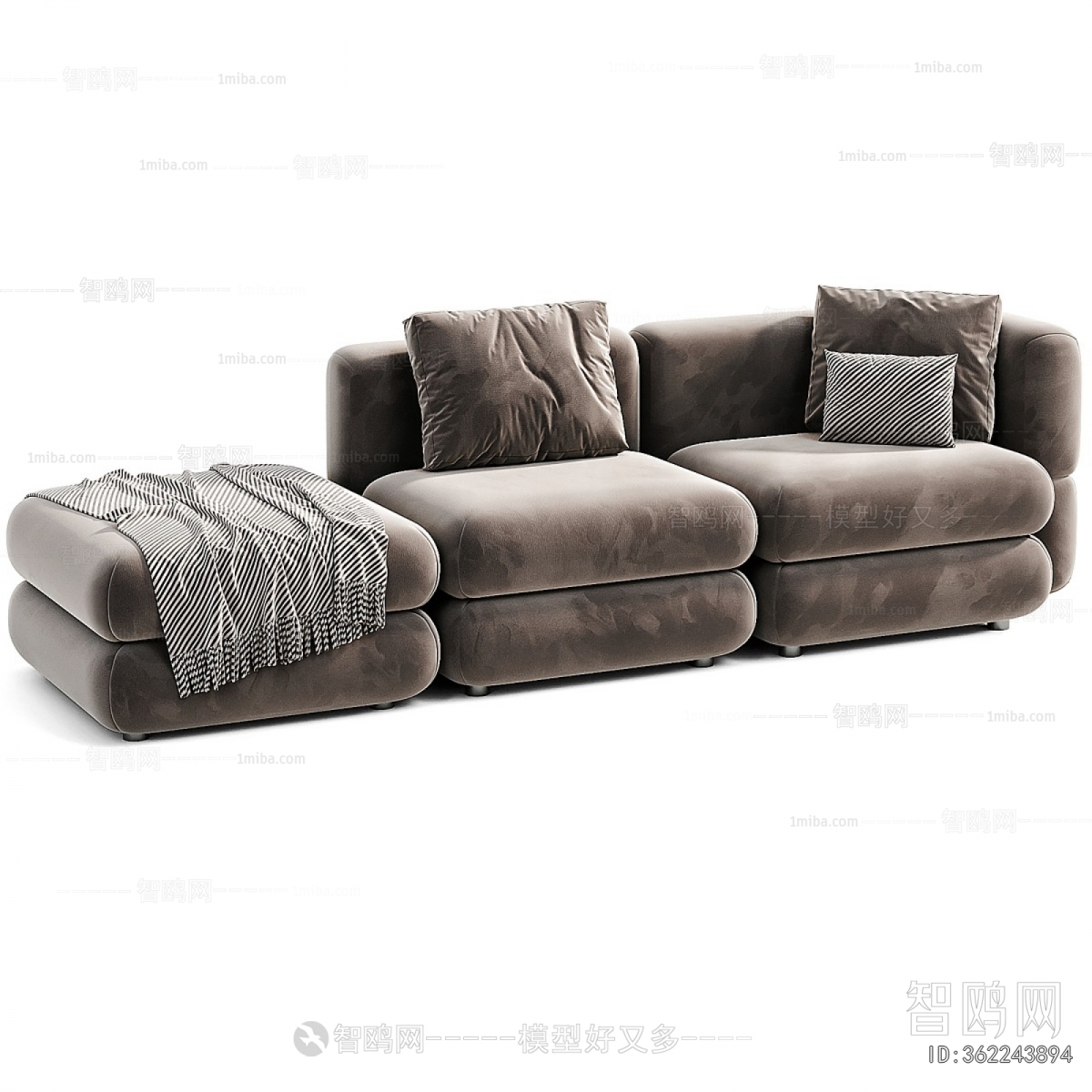 Modern Multi Person Sofa