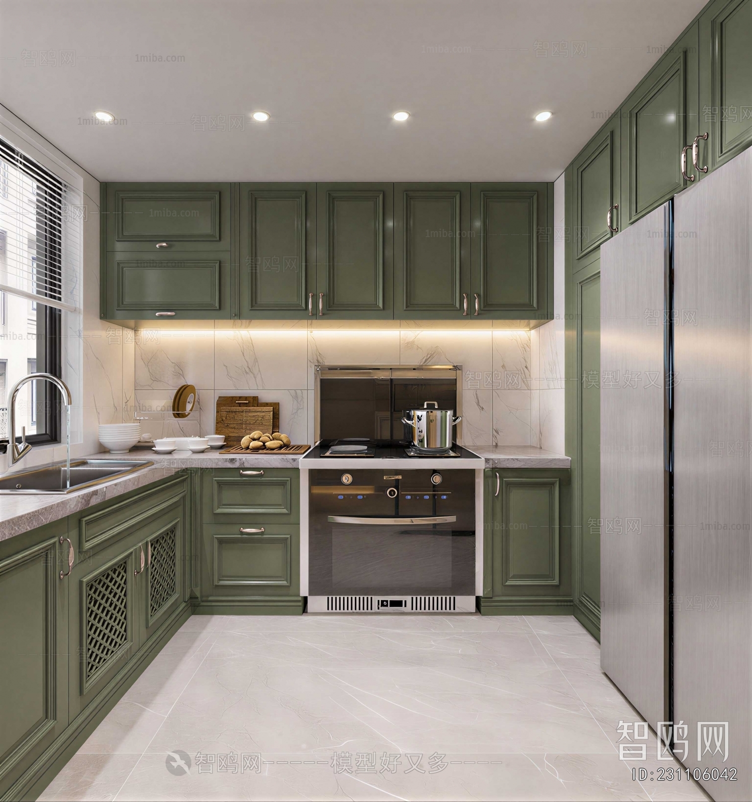 Modern The Kitchen
