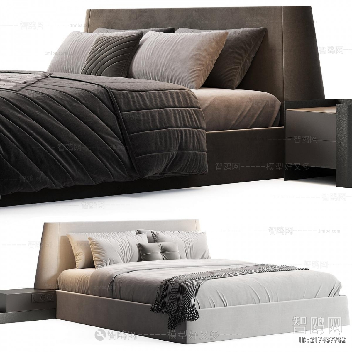 Modern Double Bed