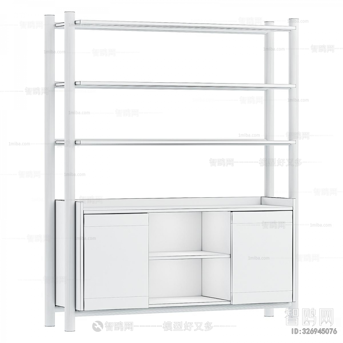 Nordic Style Bookcase