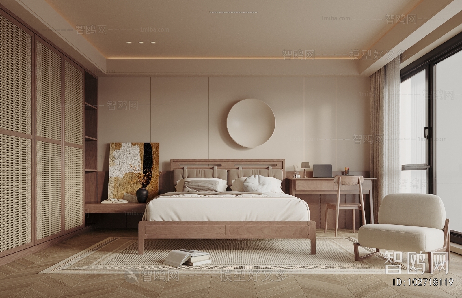 Modern Double Bed