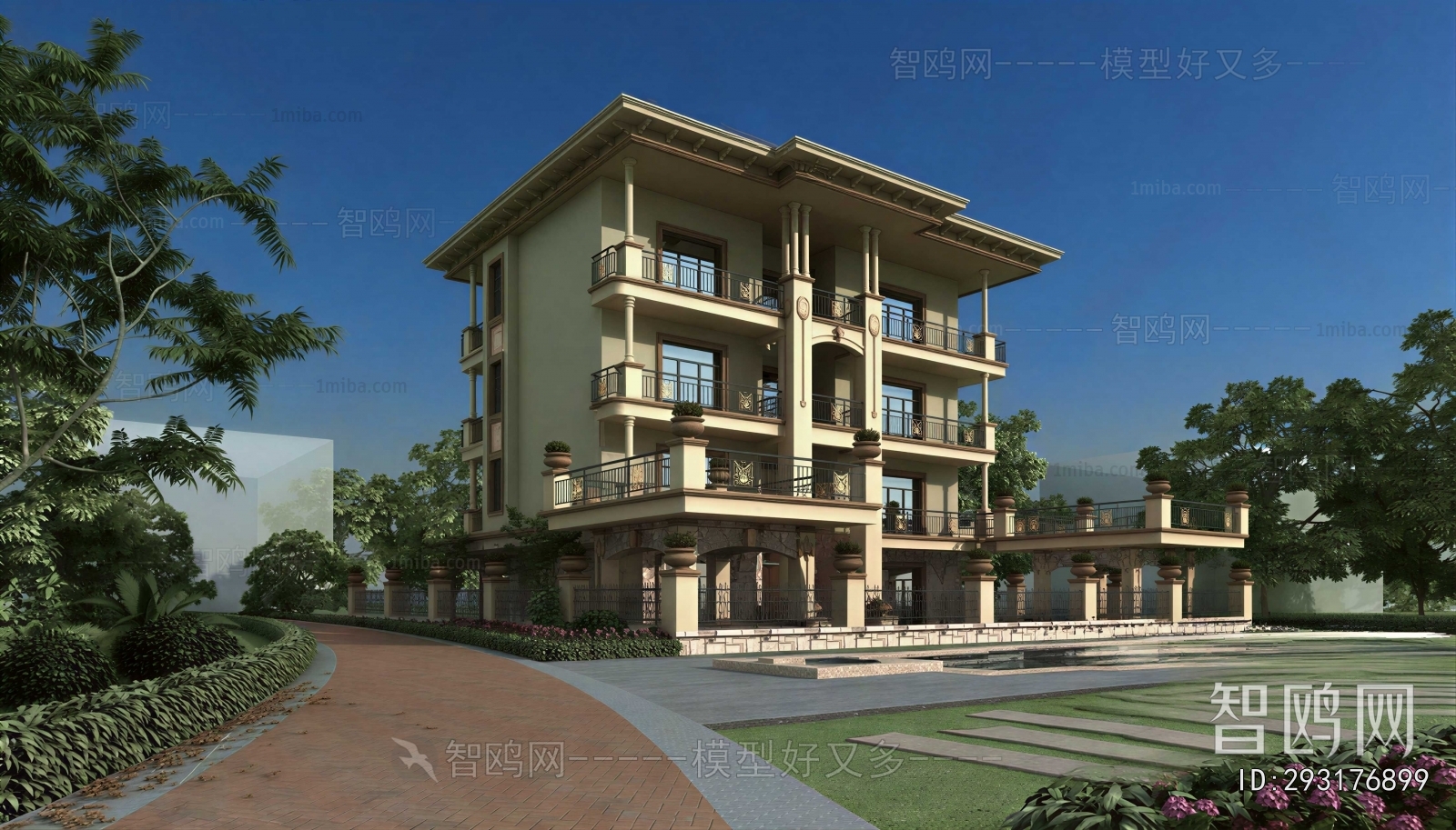 European Style Residential Building