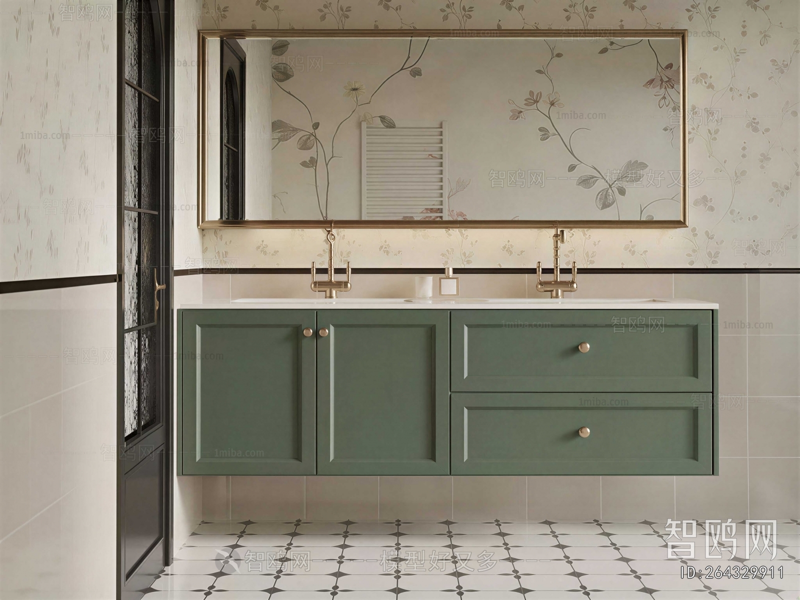 Modern Bathroom Cabinet