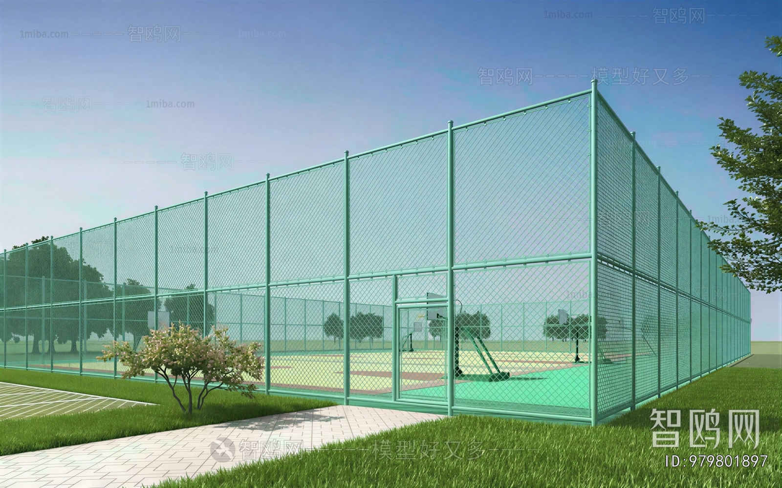 Modern Outdoor Sports Stadium