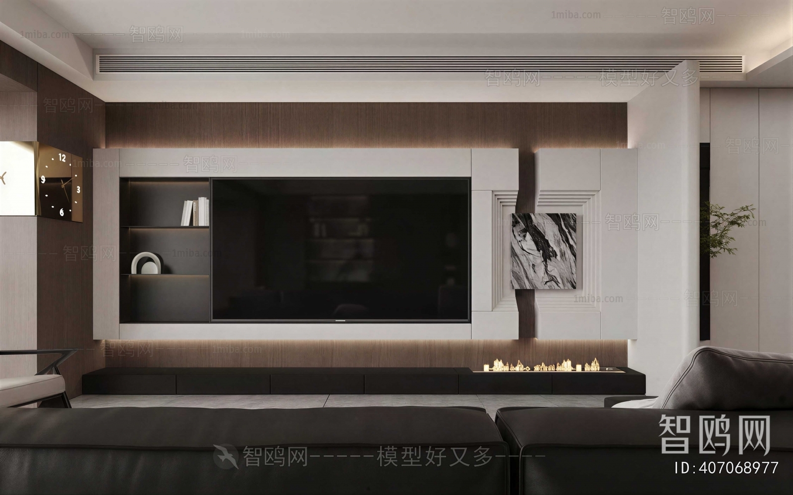 Modern TV Wall