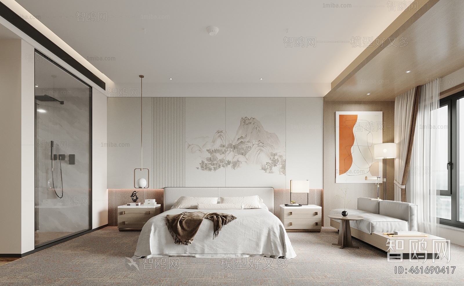 Modern Double Bed