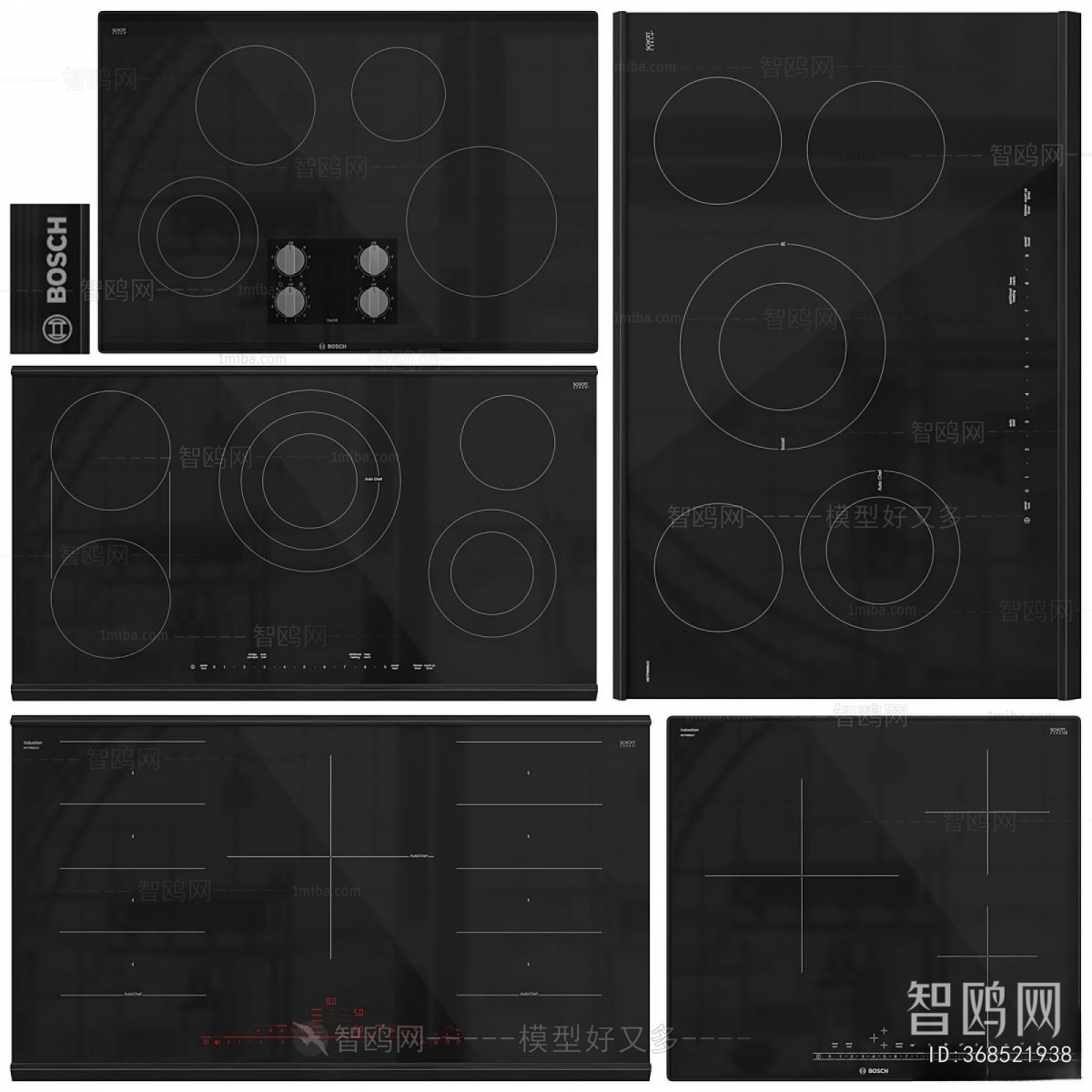 Modern Kitchen Electric Gas Range