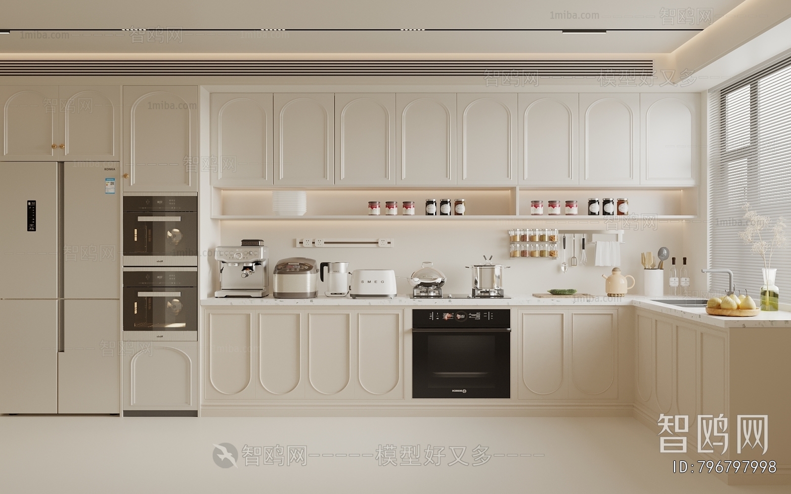 French Style The Kitchen