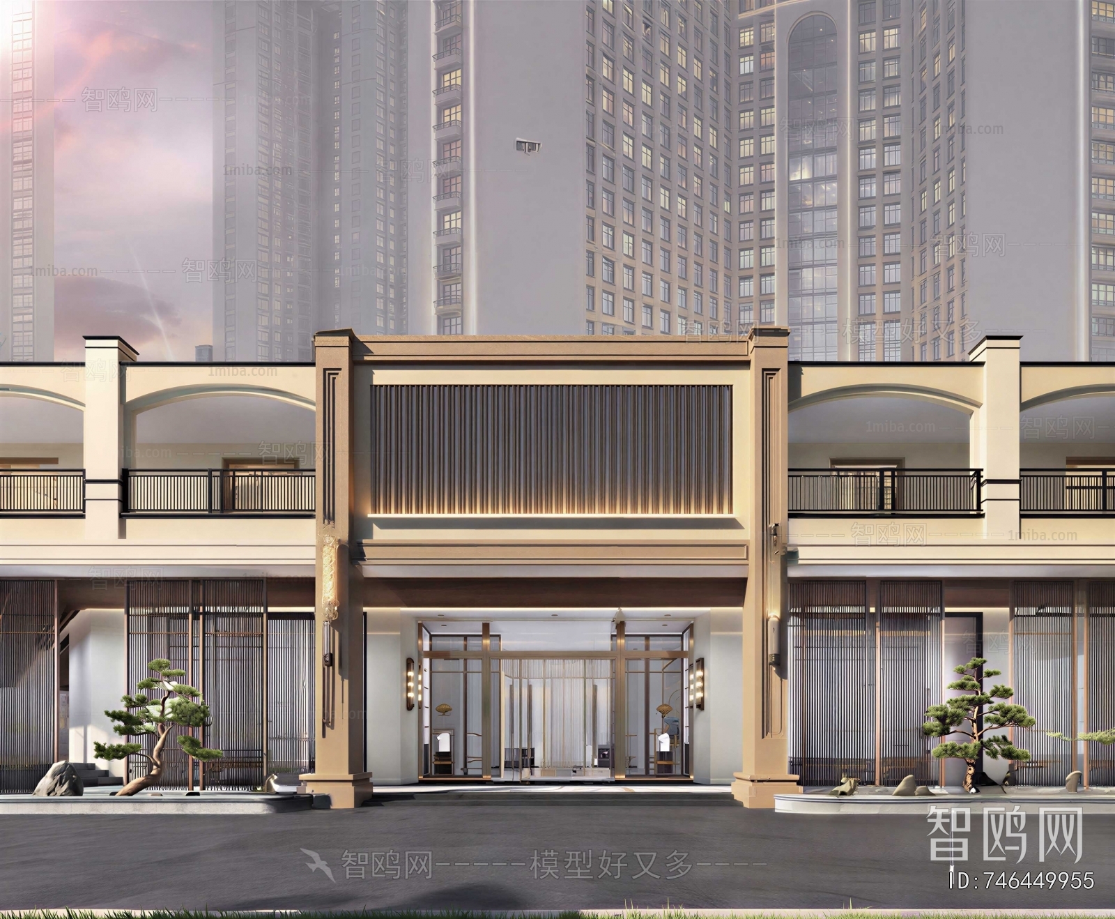 Modern Facade Element
