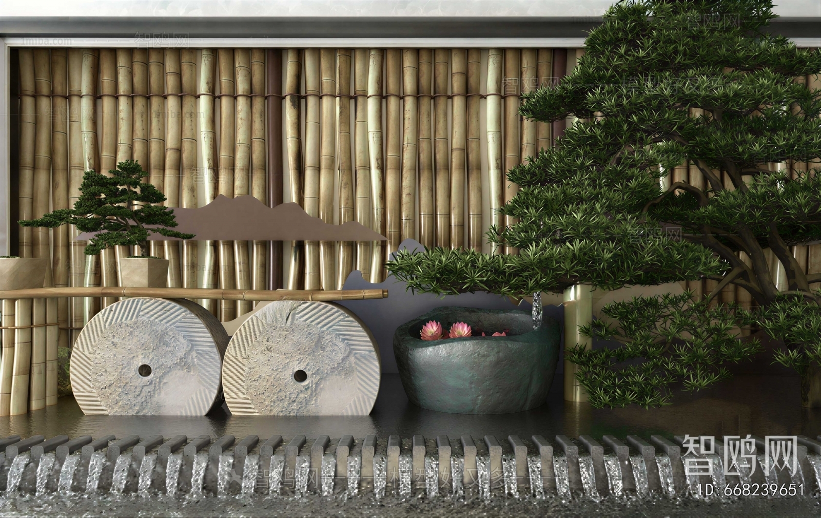 Japanese Style Plant Landscaping