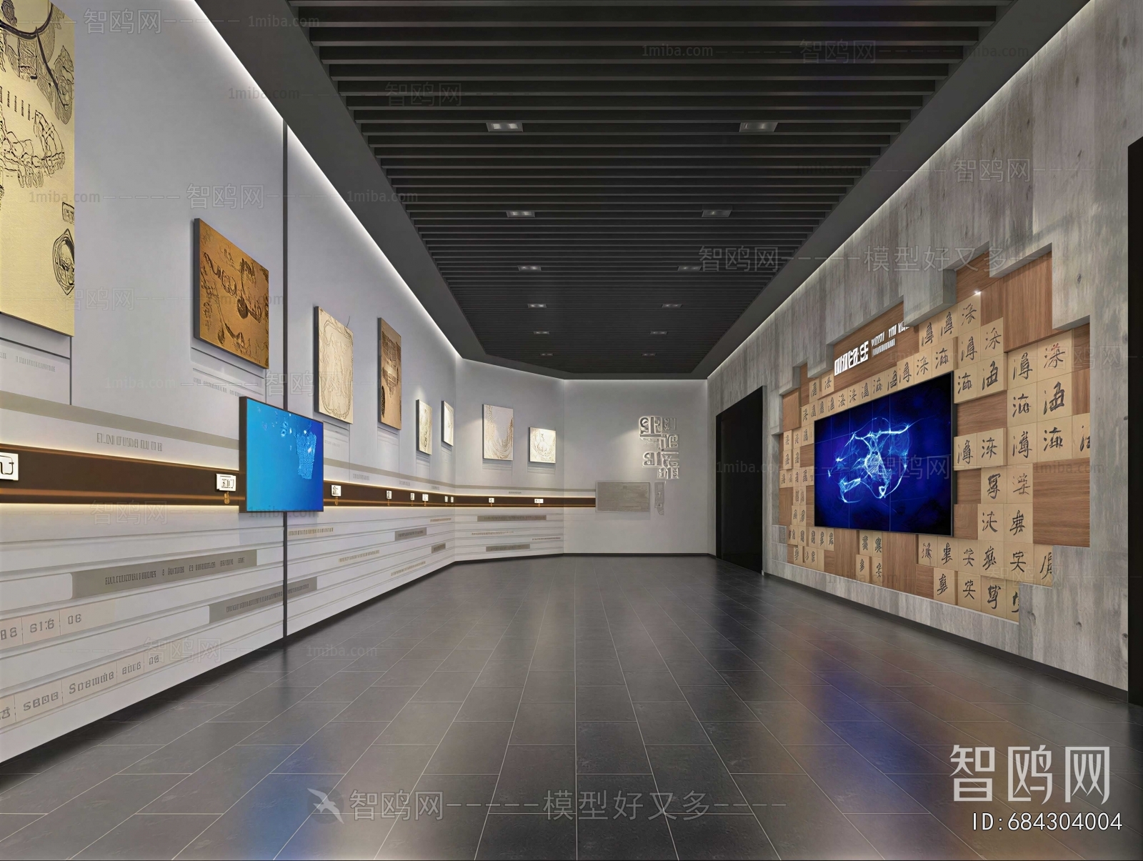 New Chinese Style Exhibition Hall