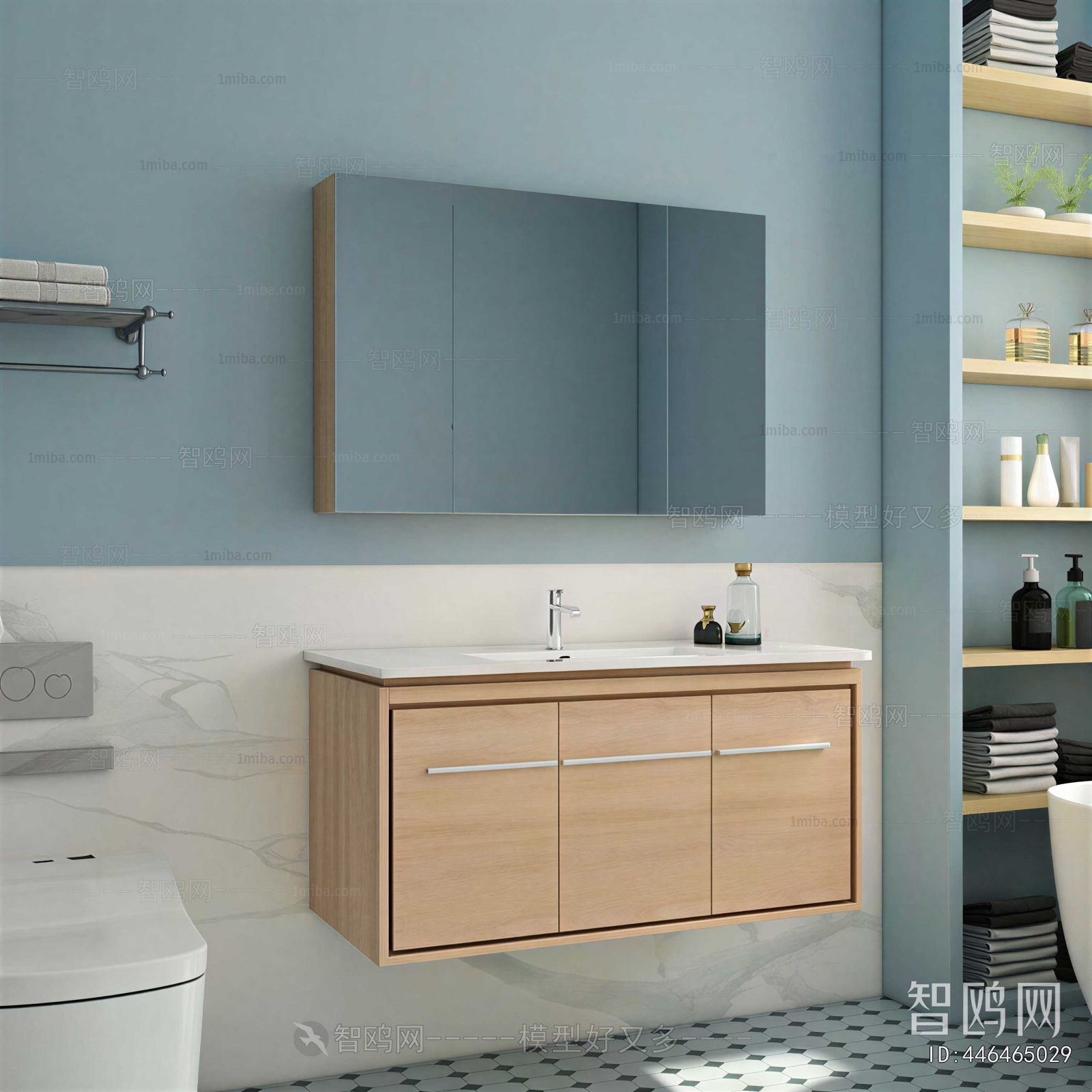 Modern Bathroom Cabinet