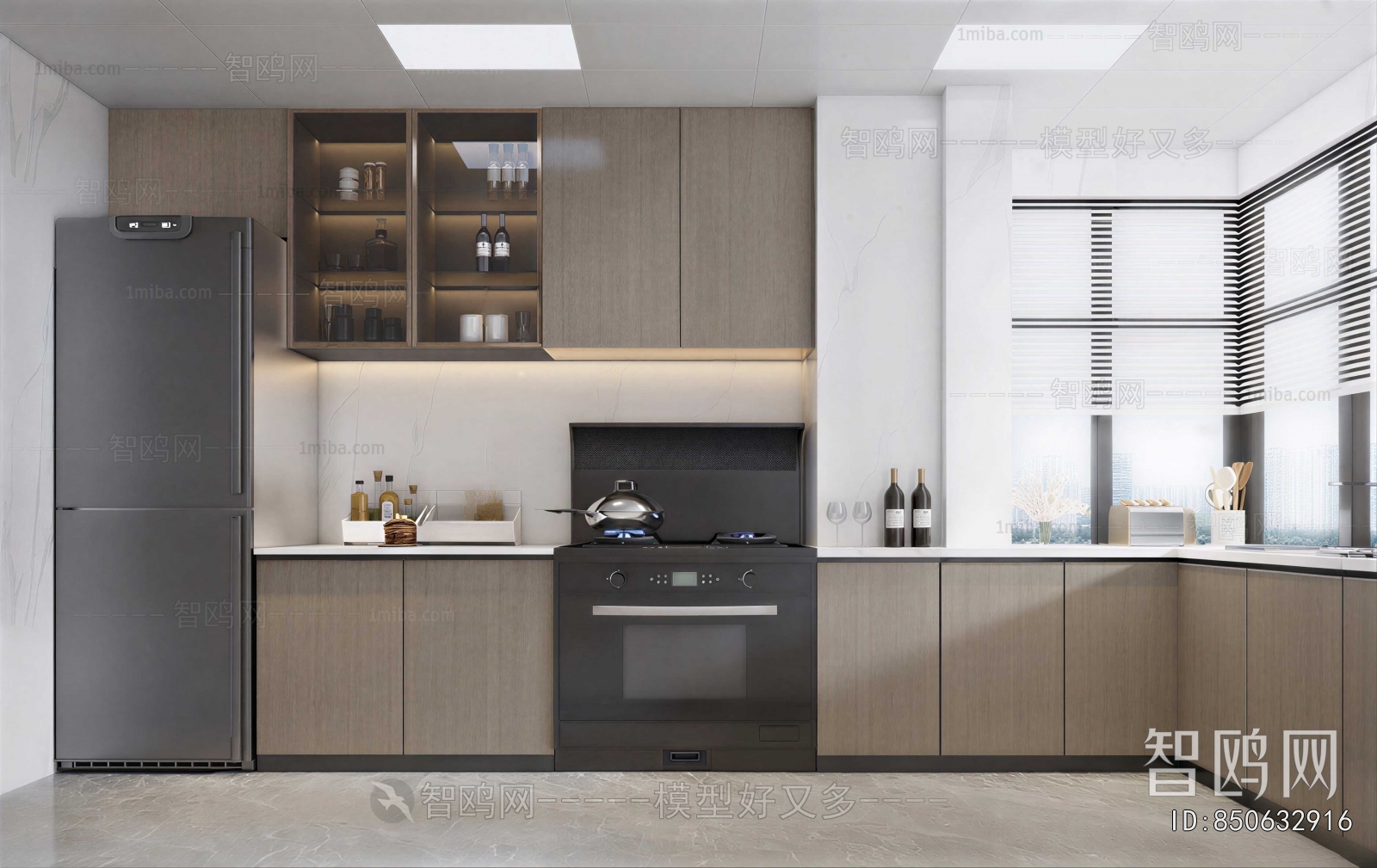 Modern The Kitchen