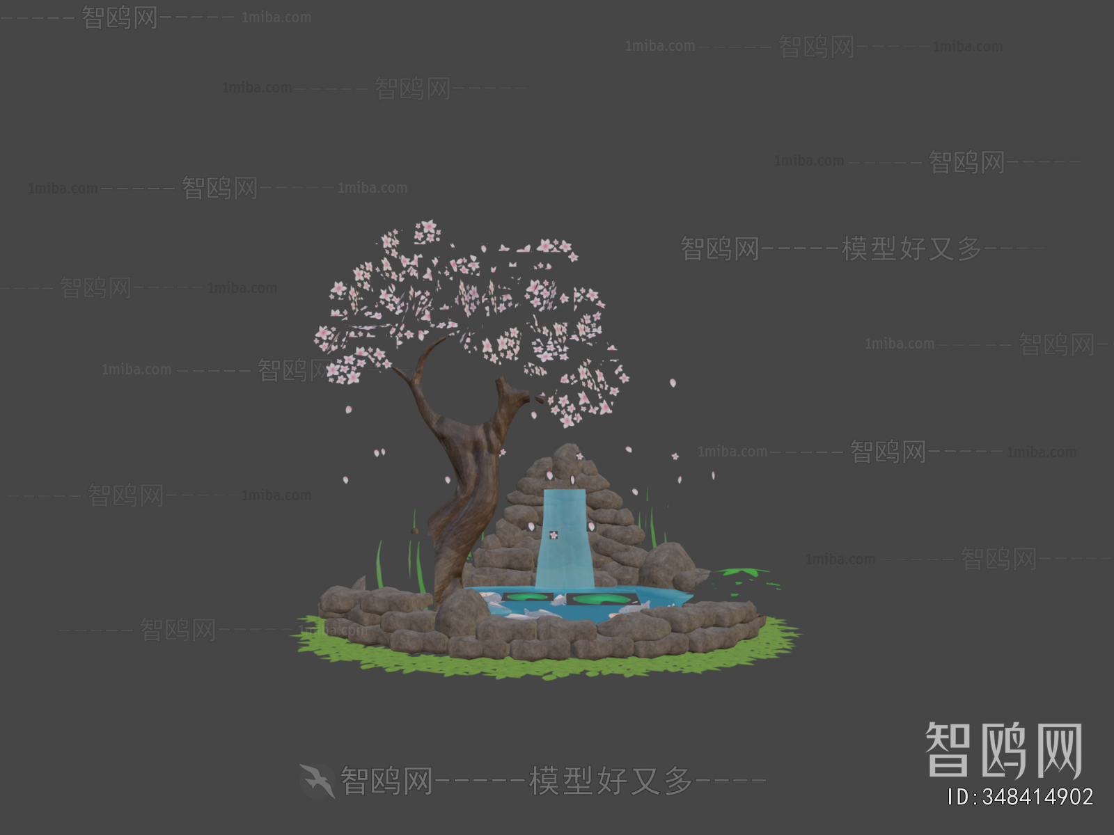 Modern Rockery Waterscape