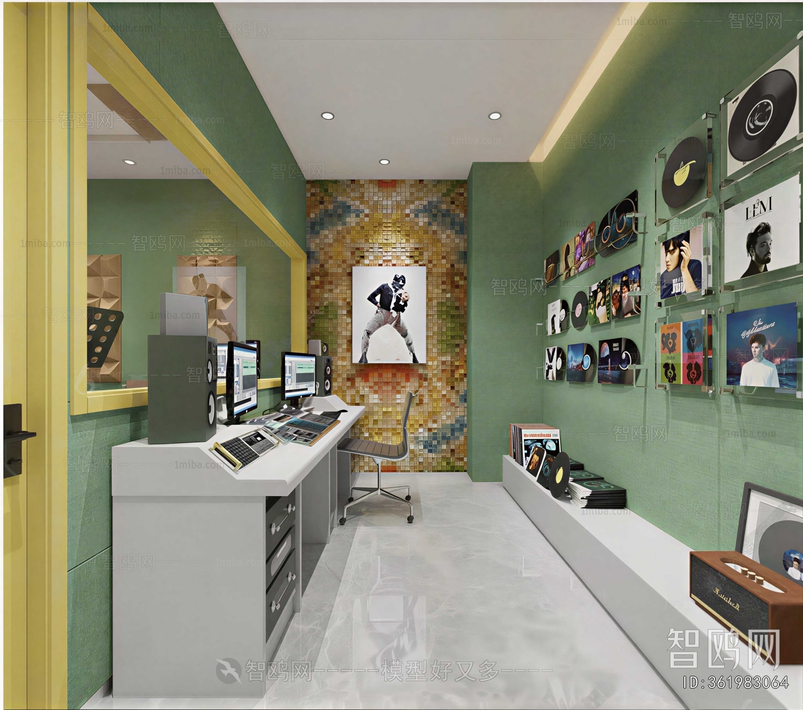Modern Studio/Recording Studio/Live Room