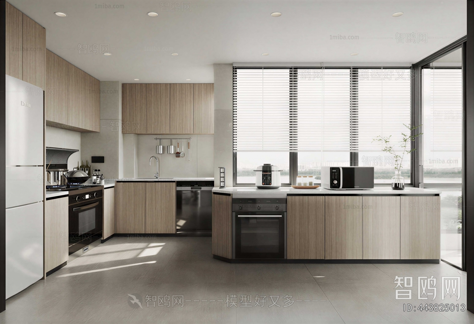 Modern The Kitchen